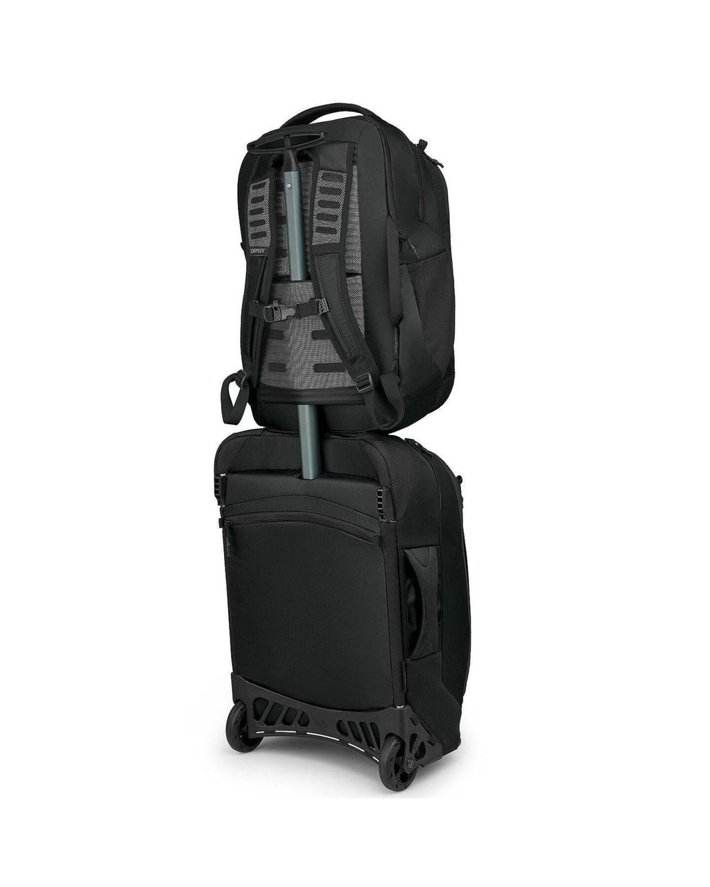 Osprey Ozone Carry-On Laptop Backpack - 28L - Black Back Image 8