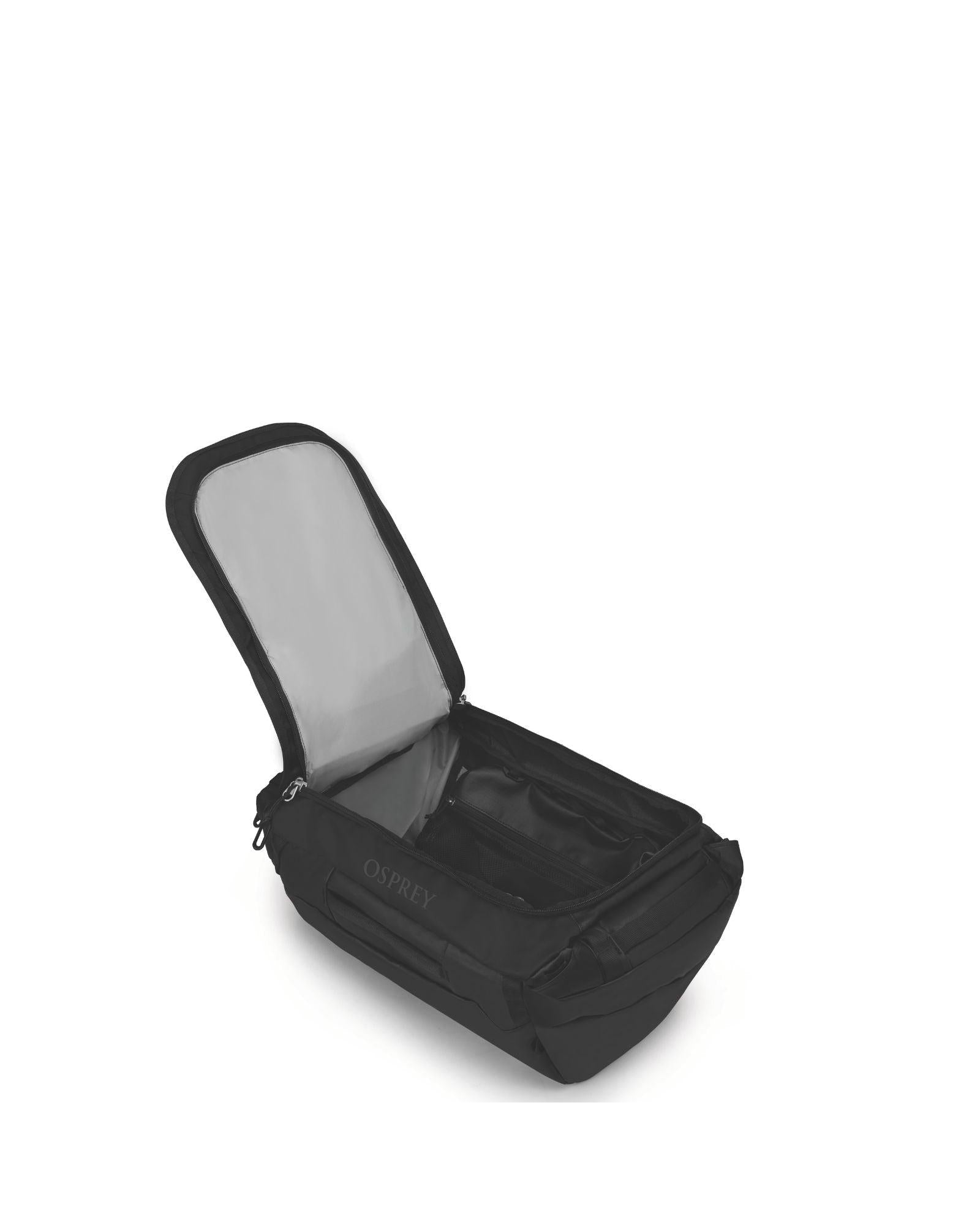 Osprey Transporter Duffle 40L Black Interior Image 4