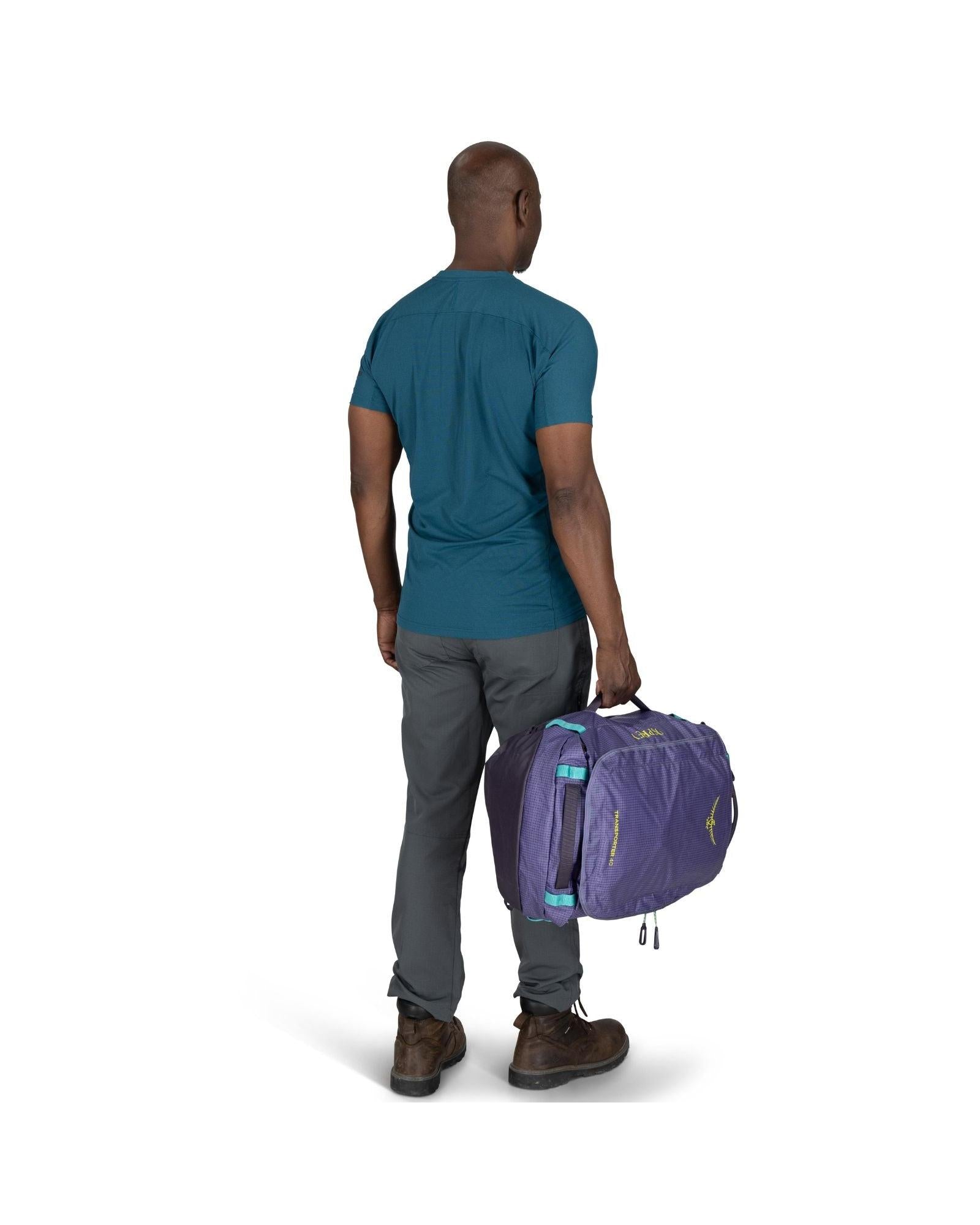Osprey Transporter Duffle 40L Black Image 5
