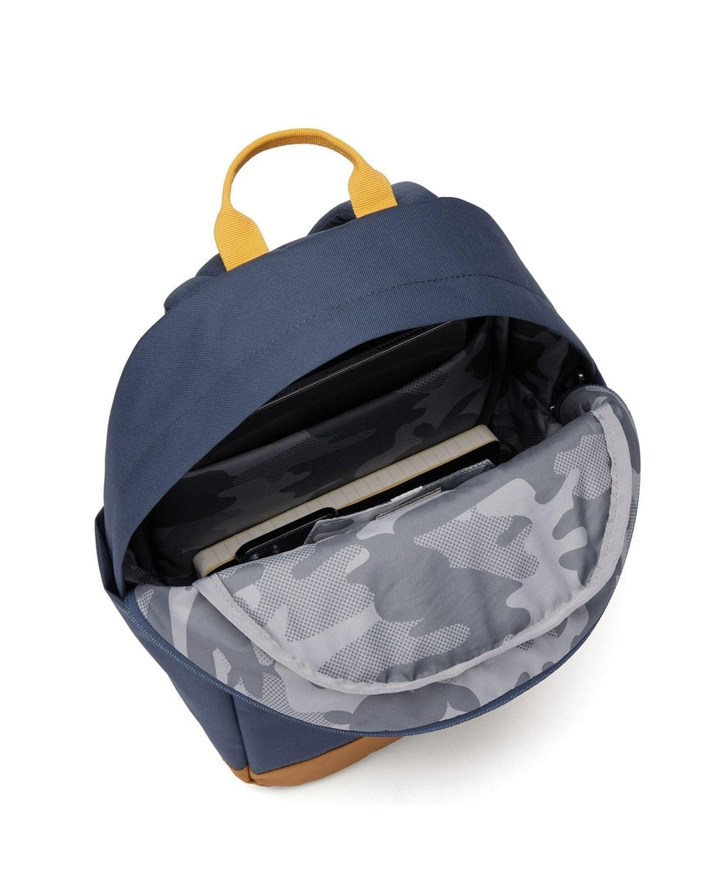 Pacsafe GO Anti-Theft Backpack S25 - 15L - Coastal Blue Interior Back Image 6