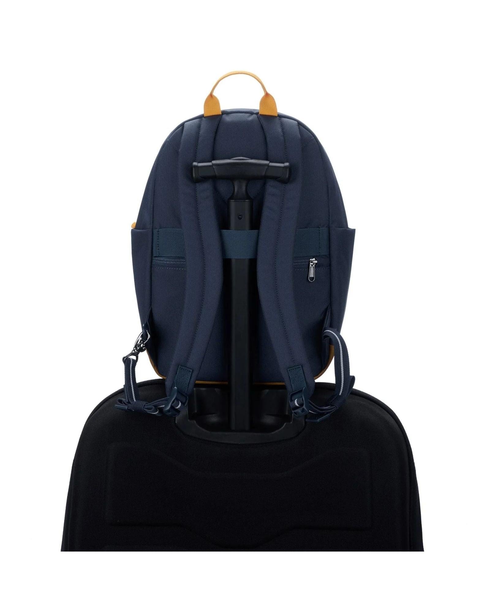 Pacsafe GO Anti-Theft Backpack S25 - 15L - Coastal Blue Back Image 8