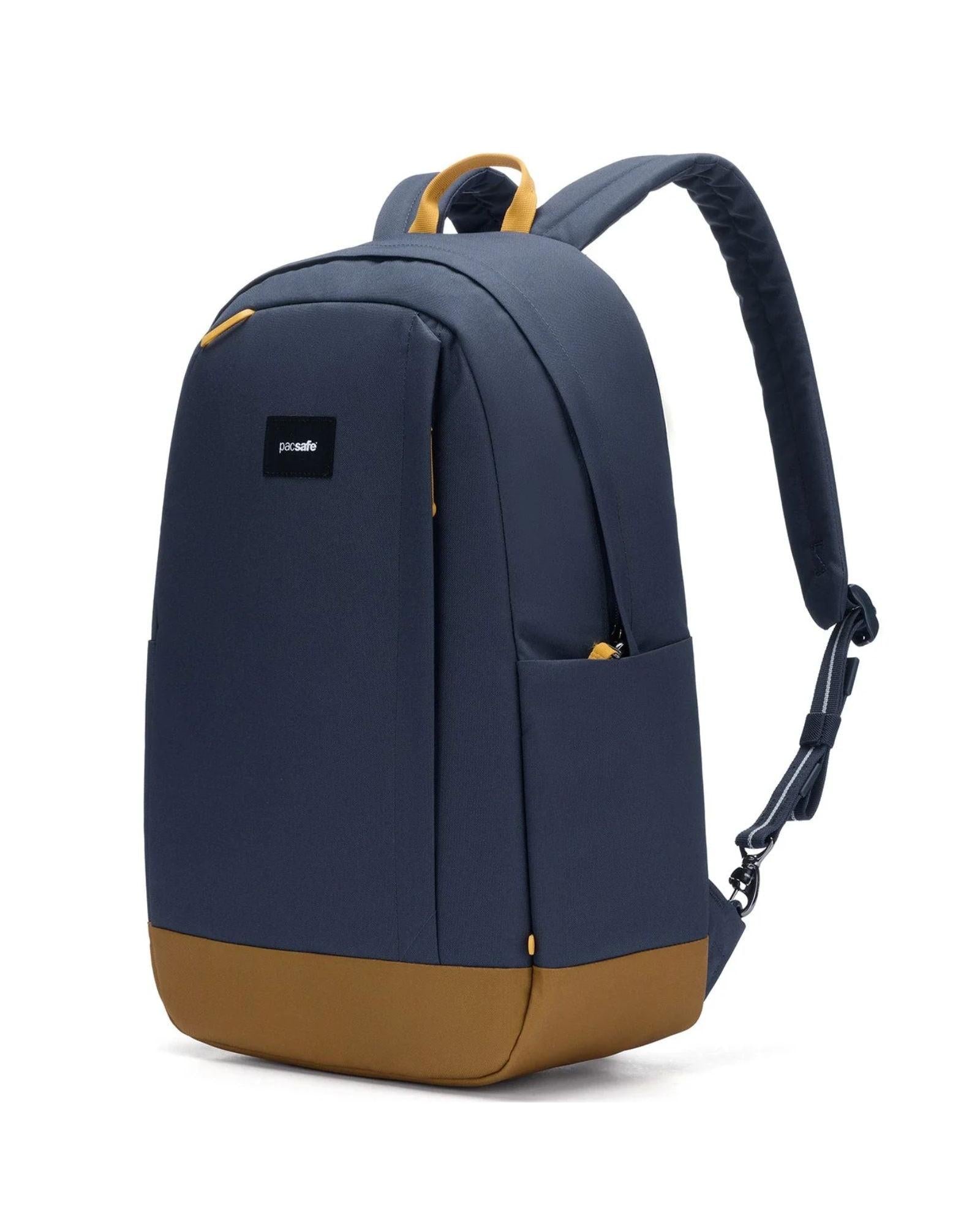 Pacsafe GO Anti-Theft Backpack S25 - 25L - Coastal Blue Front Right Image 1