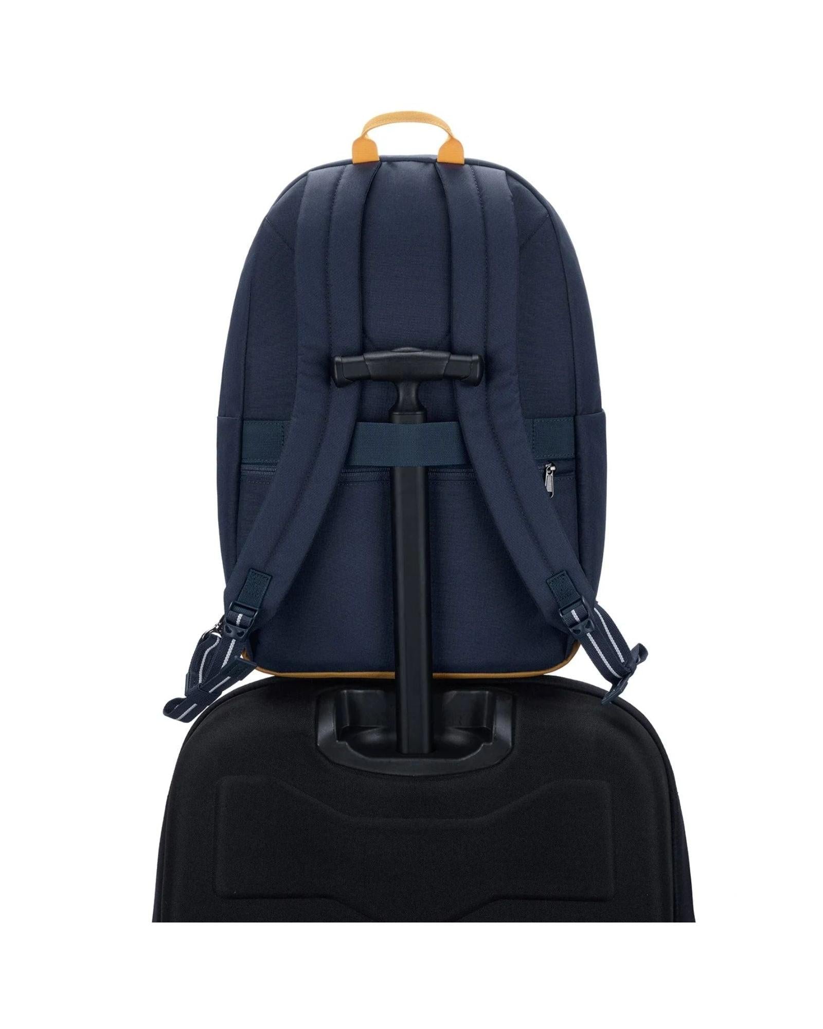 Pacsafe GO Anti-Theft Backpack S25 - 25L - Coastal Blue Back Image 8