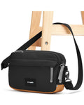 Pacsafe GO Anti-Theft Crossbody Bag - 2.5L - Jet Black Image 1