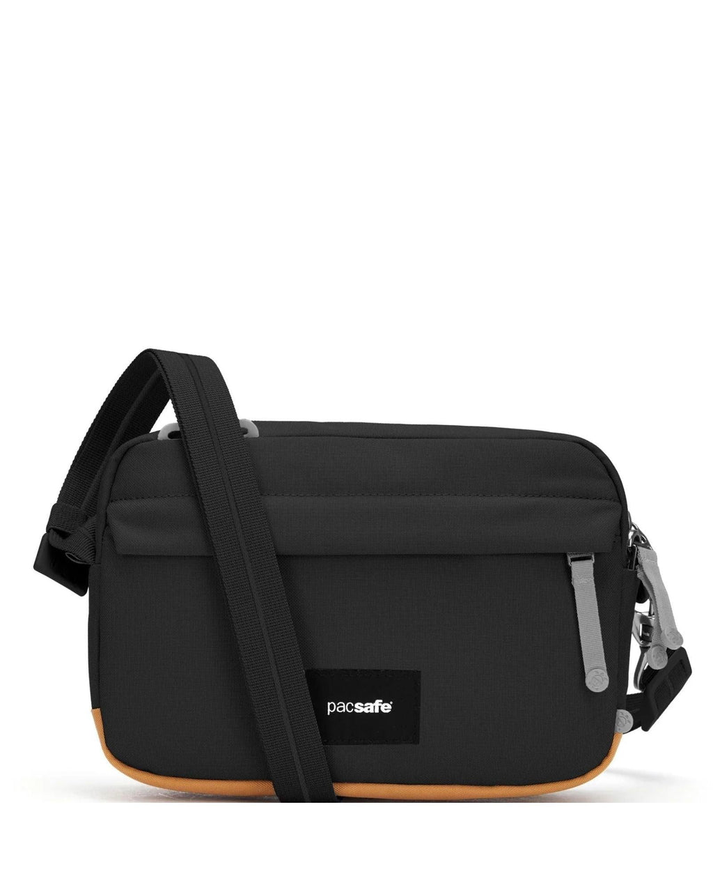 Pacsafe GO Anti-Theft Crossbody Bag - 2.5L - Jet Black Front Image 2