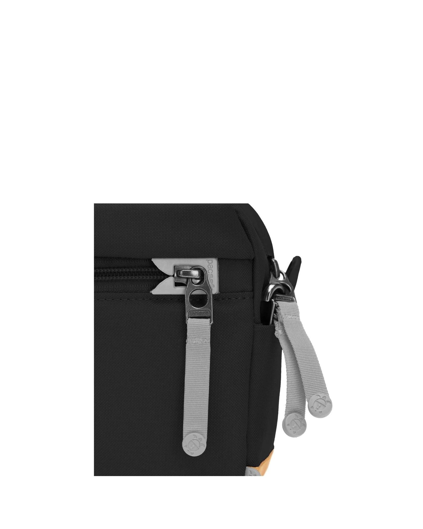 Pacsafe GO Anti-Theft Crossbody Bag - 2.5L - Jet Black Image 7