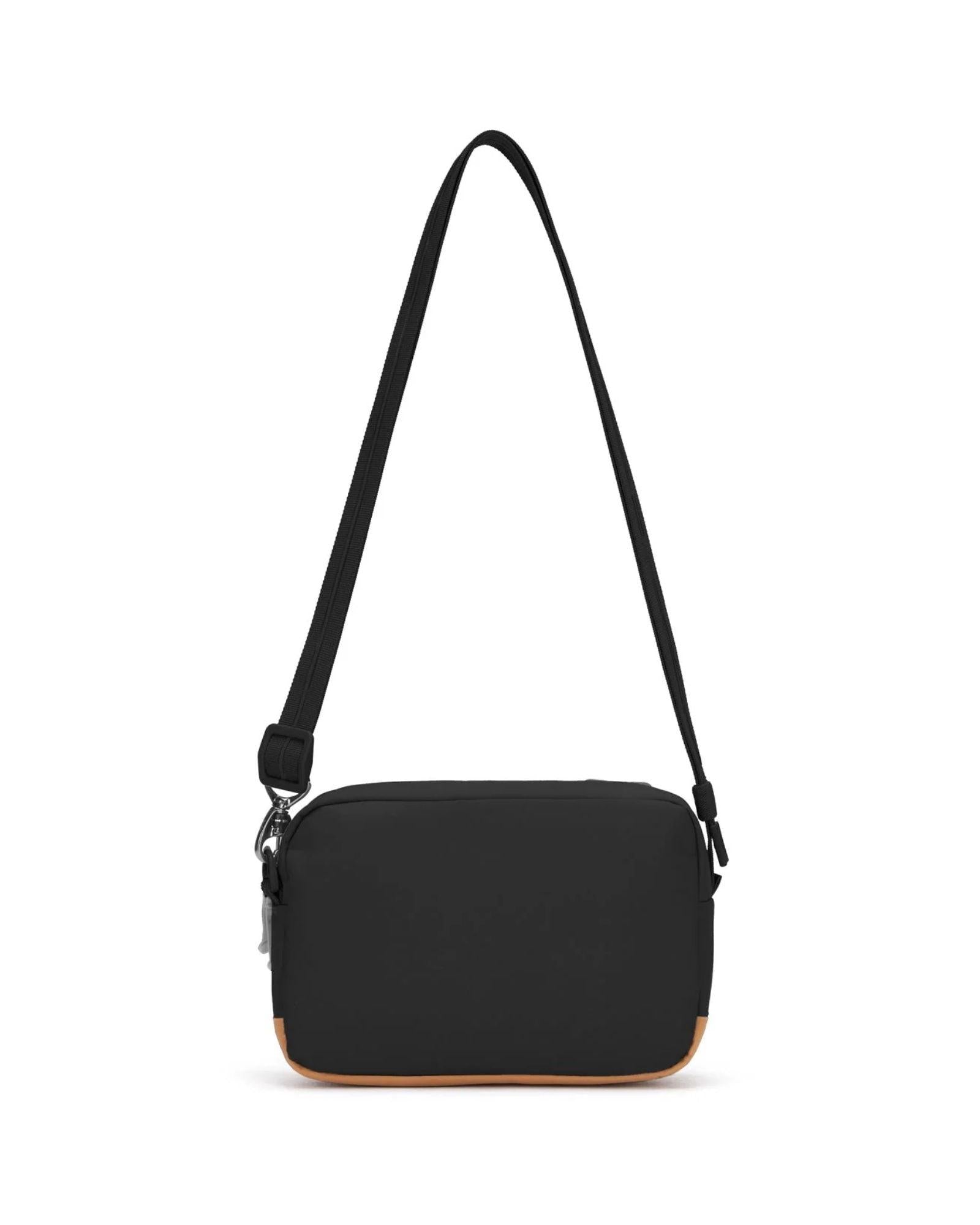 Pacsafe GO Anti-Theft Crossbody Bag - 2.5L - Jet Black Back Image 4