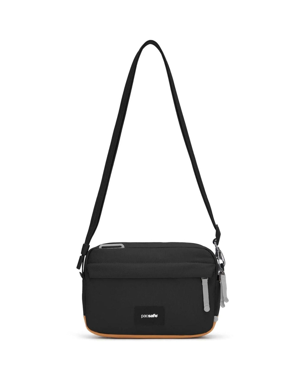 Pacsafe GO Anti-Theft Crossbody Bag - 2.5L - Jet Black Front Image 8