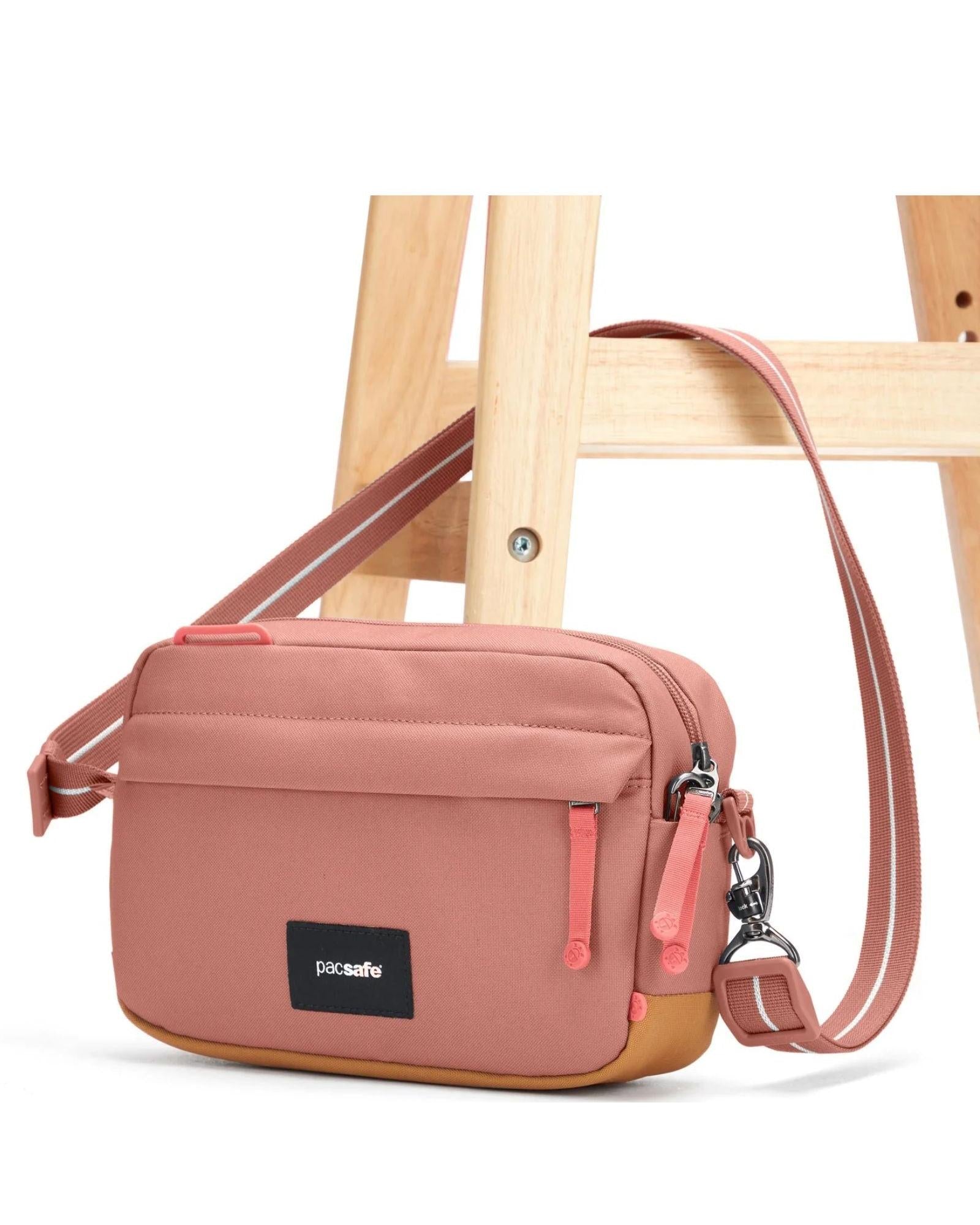 Pacsafe GO Anti-Theft Crossbody Bag - 2.5L - Rose Image 1