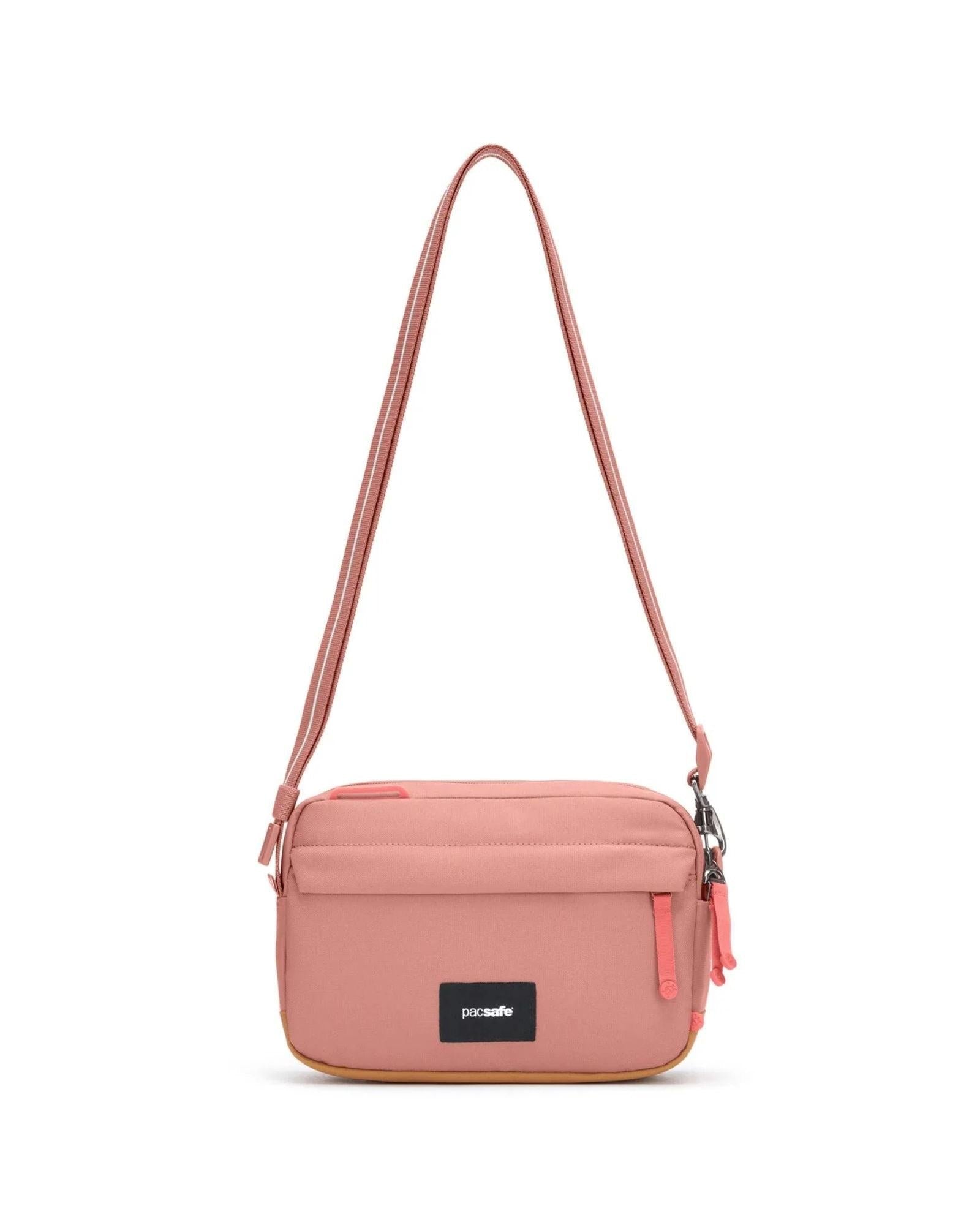 Pacsafe GO Anti-Theft Crossbody Bag - 2.5L - Rose Front Image 3