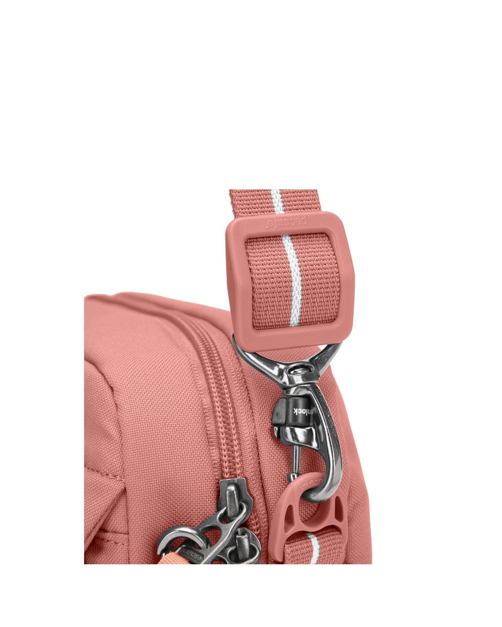 Pacsafe GO Anti-Theft Crossbody Bag - 2.5L - Rose Image 8