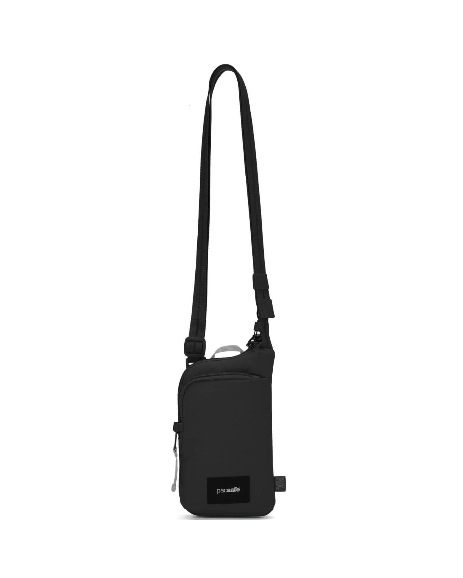 Pacsafe GO Anti-Theft Tech Crossbody Bag - Jet Black Front Image 2