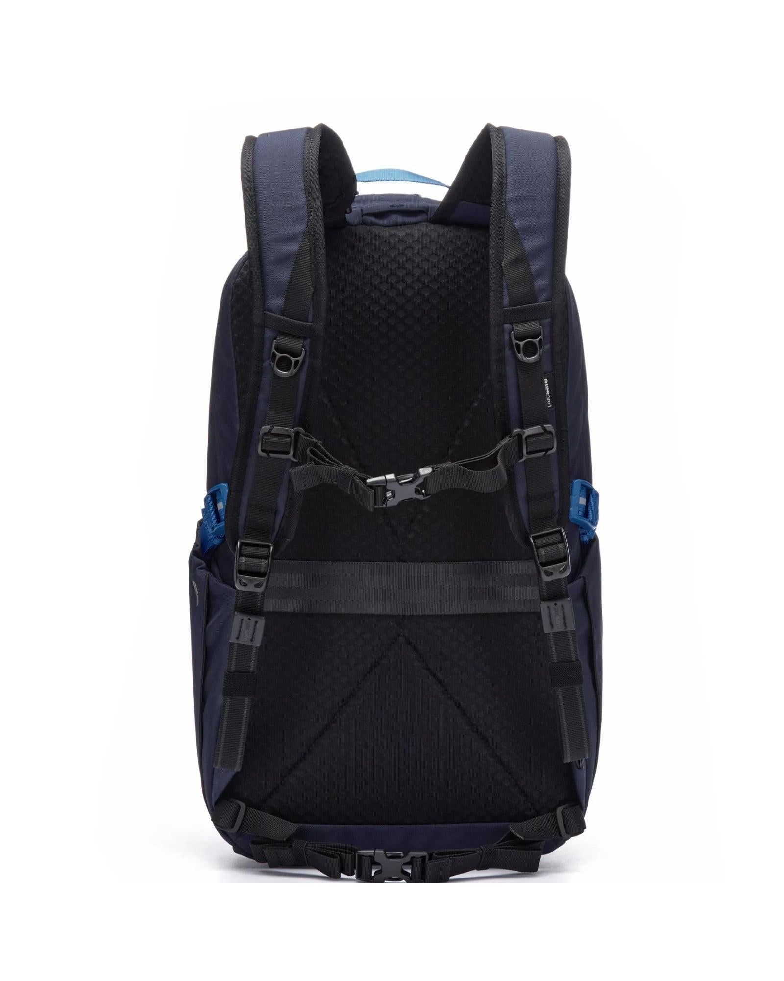 Pacsafe V Active Anti-Theft Backpack S25 - 24L - Ocean Back Image 4
