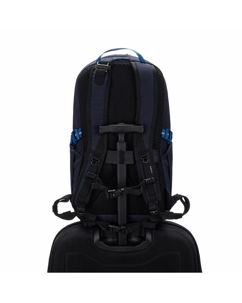 Pacsafe V Active Anti-Theft Backpack S25 - 24L - Ocean Back Image 7