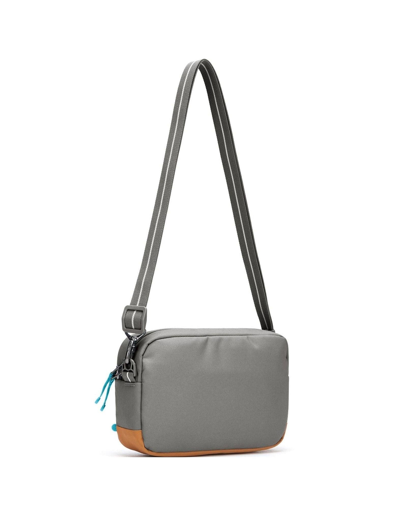 Pacsafe GO Anti-Theft Crossbody Bag - 2.5L - Stone Back Right Image 6