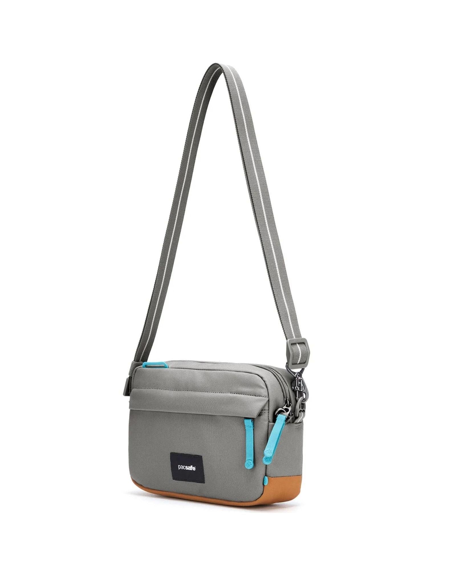 Pacsafe GO Anti-Theft Crossbody Bag - 2.5L - Stone Front Right Image 2