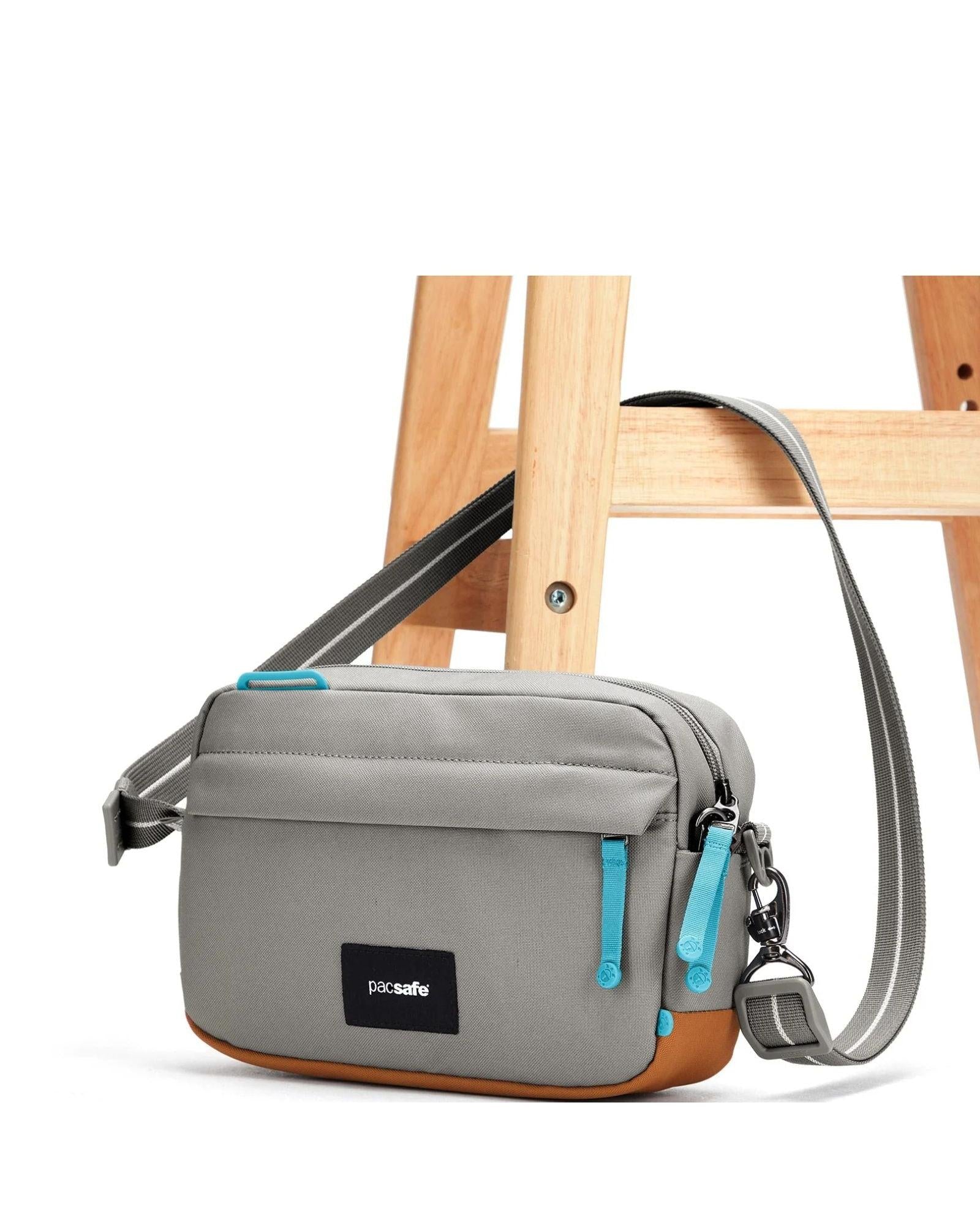 Pacsafe GO Anti-Theft Crossbody Bag - 2.5L - Stone Image 1