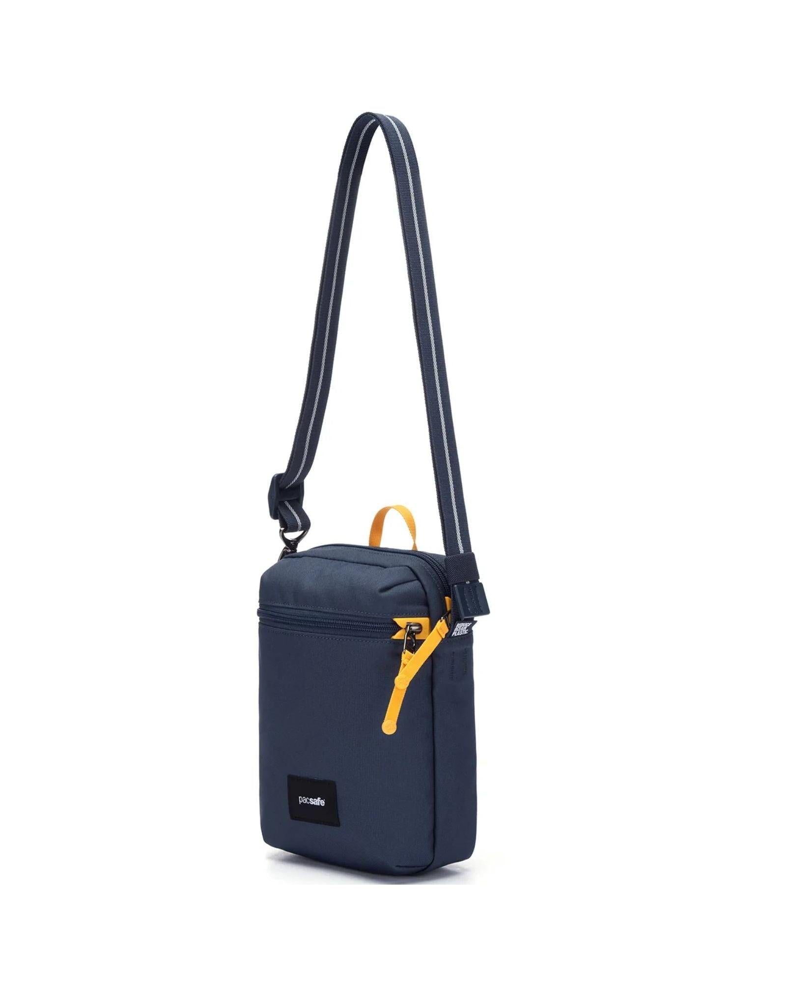 Pacsafe GO Anti-Theft Festival Crossbody Bag S25 - 4.5L - Coastal Blue Front Right Image 4