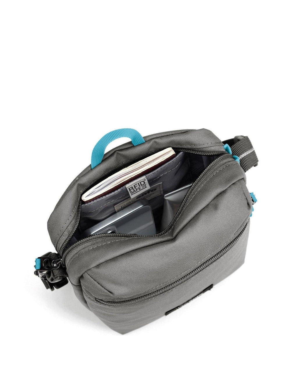 Pacsafe GO Anti-Theft Festival Crossbody Bag S25 - 4.5L - Stone Interior Back Image 7