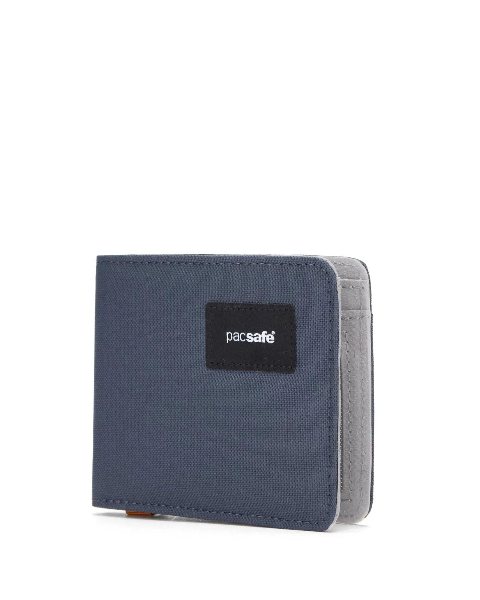 Pacsafe RFIDsafe Men's Bifold Wallet S25 - Coastal Blue Front Right Image 1