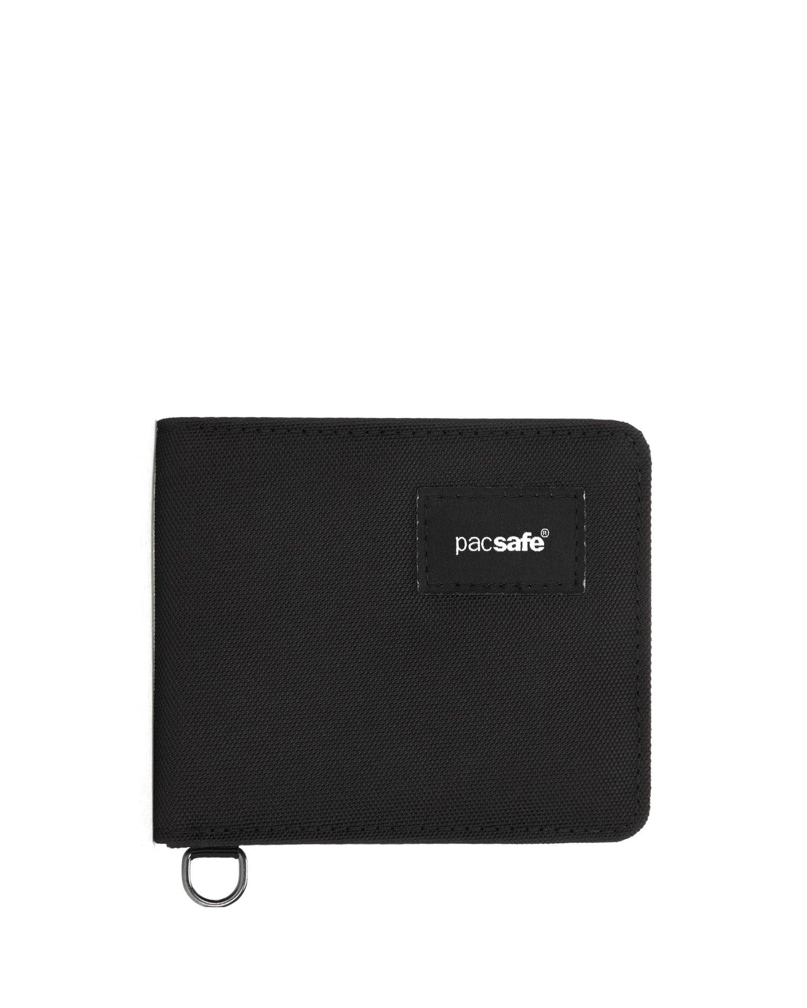 Pacsafe RFIDsafe Men's Bifold Wallet S25 - Jet Black Front Image 1