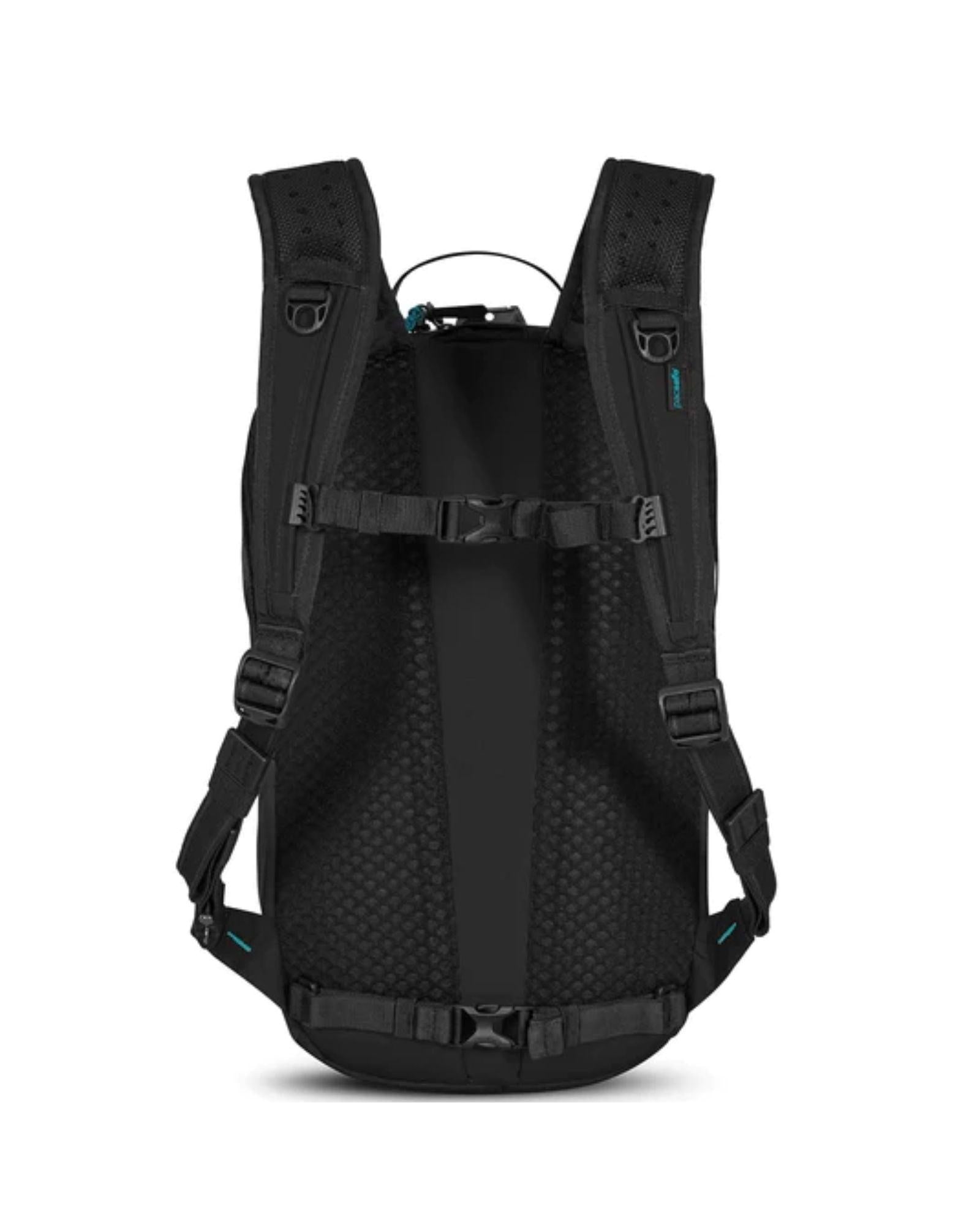 Pacsafe ECO Anti-Theft Backpack - 18L - Black Back Image 5