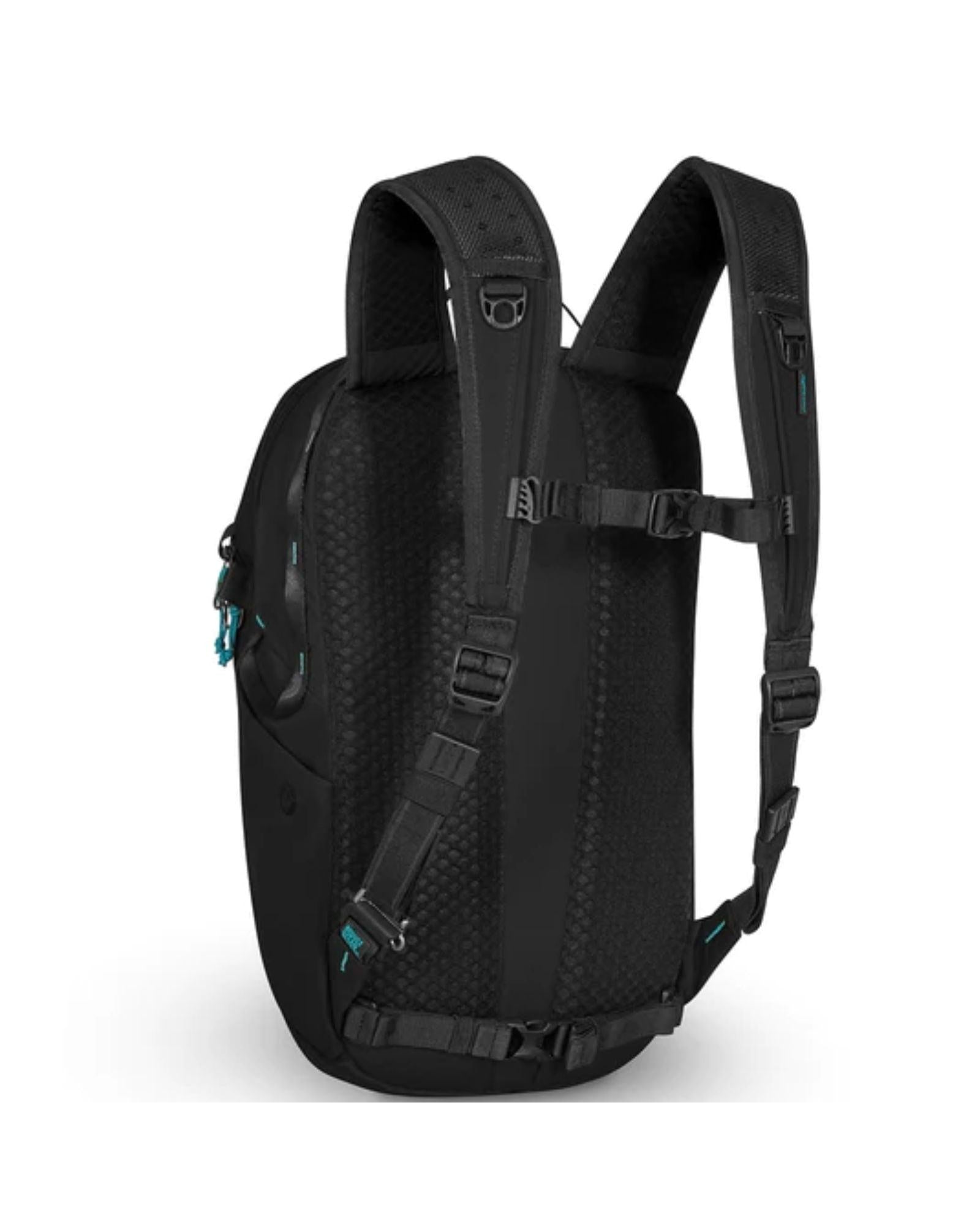 Pacsafe ECO Anti-Theft Backpack - 18L - Black Back Left Image 6