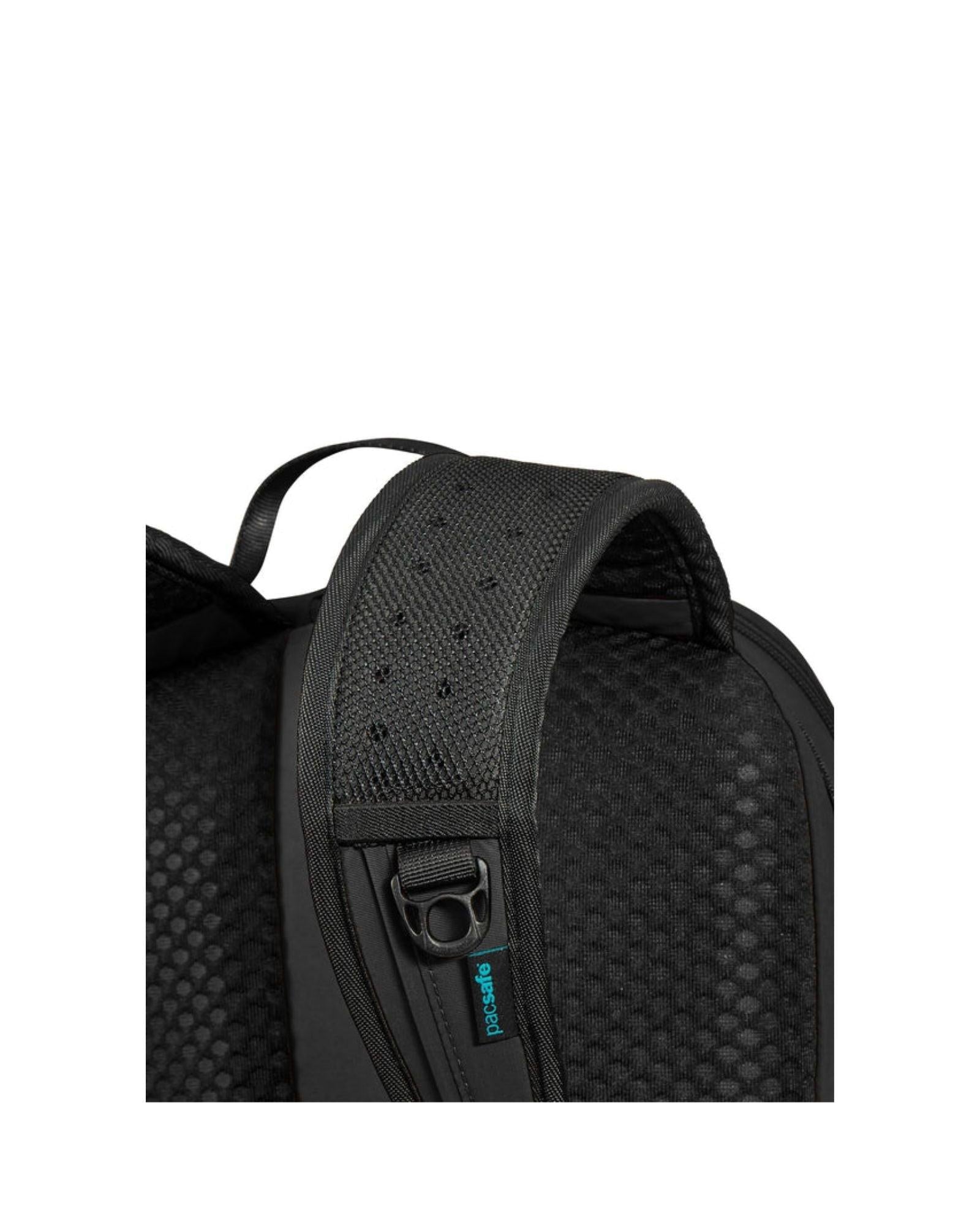 Pacsafe ECO Anti-Theft Backpack - 18L - Black Back Image 7