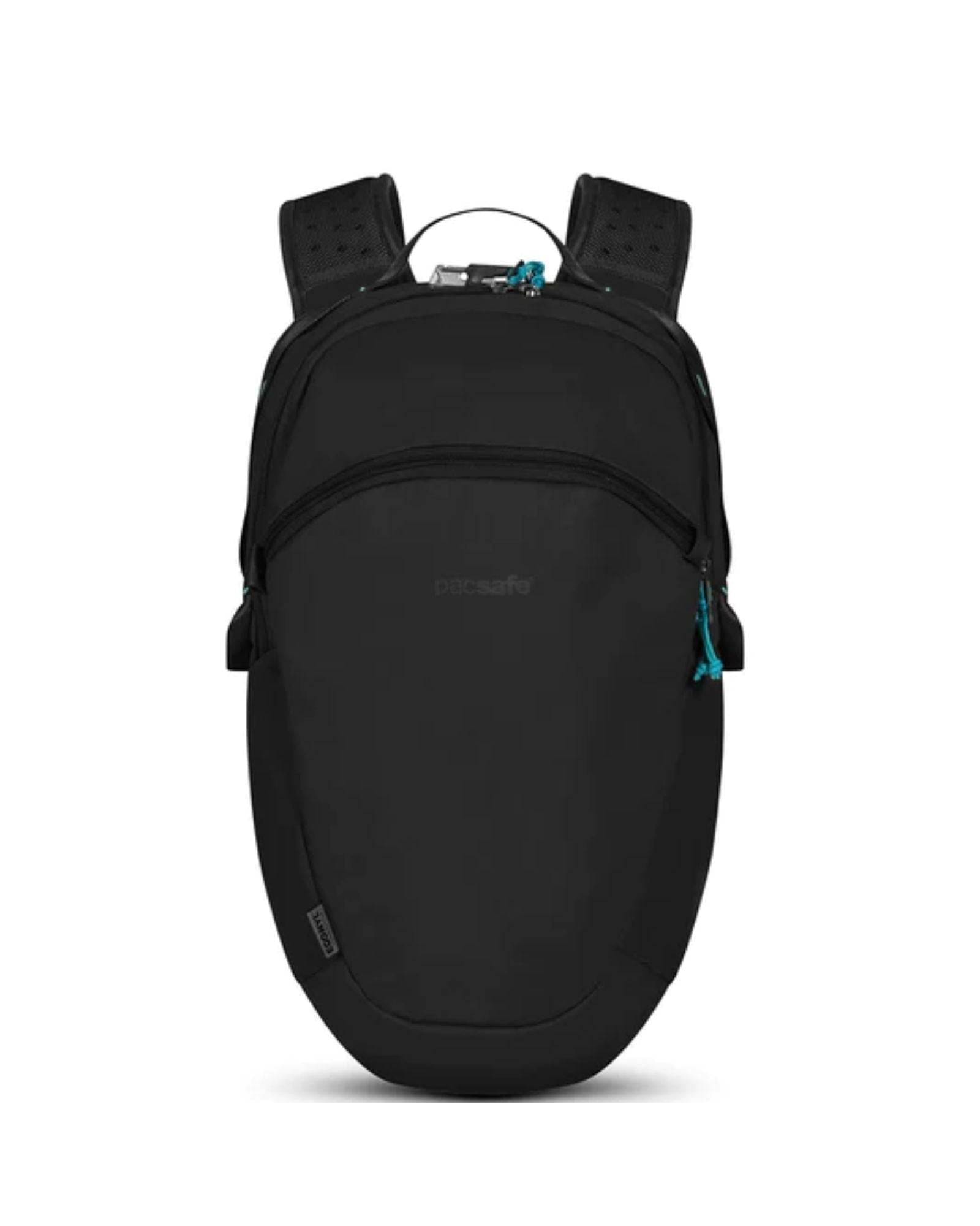 Pacsafe ECO Anti-Theft Backpack - 18L - Black Front Image 2