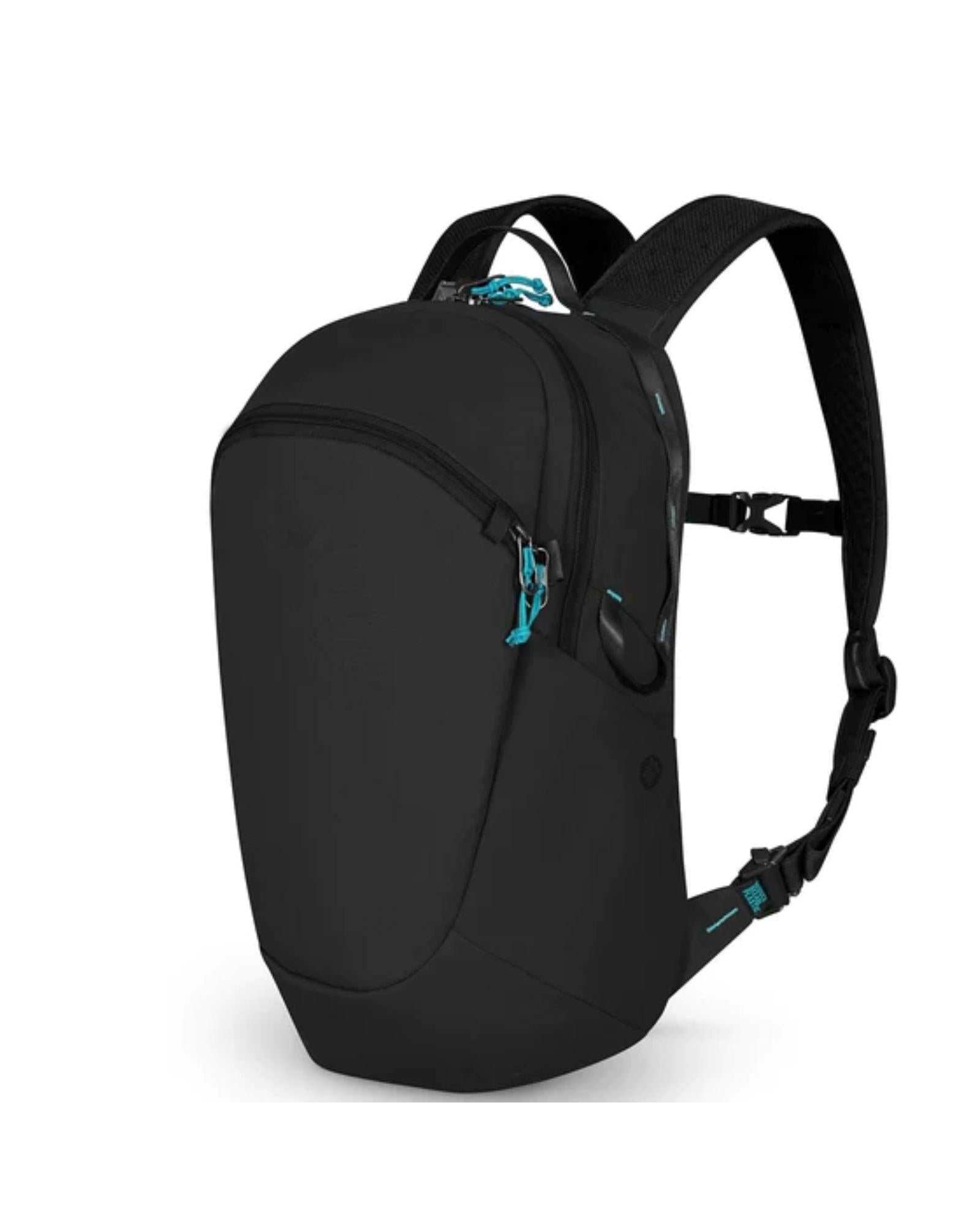 Pacsafe ECO Anti-Theft Backpack - 18L - Black Front Left Image 3