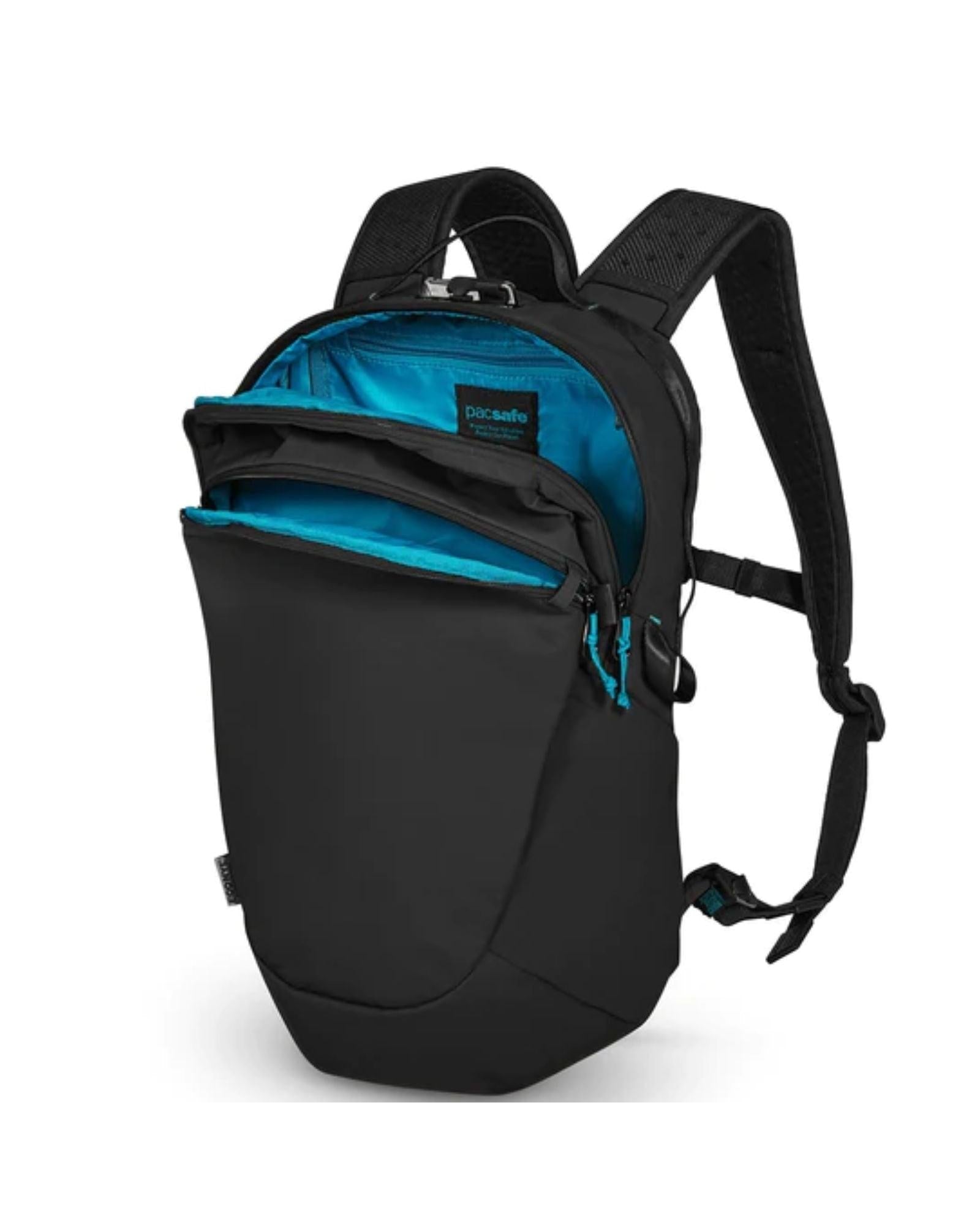 Pacsafe ECO Anti-Theft Backpack - 18L - Black Back Image 4