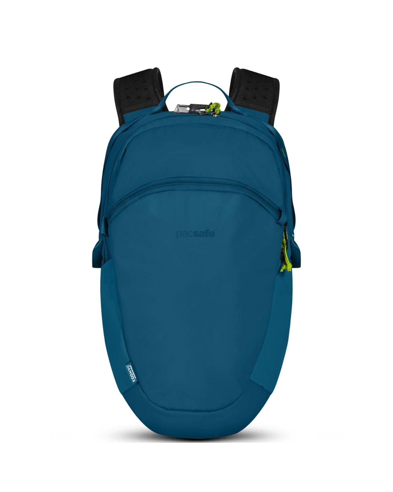 Pacsafe ECO Anti-Theft Backpack - 18L - Tidal Teal Front Image 3