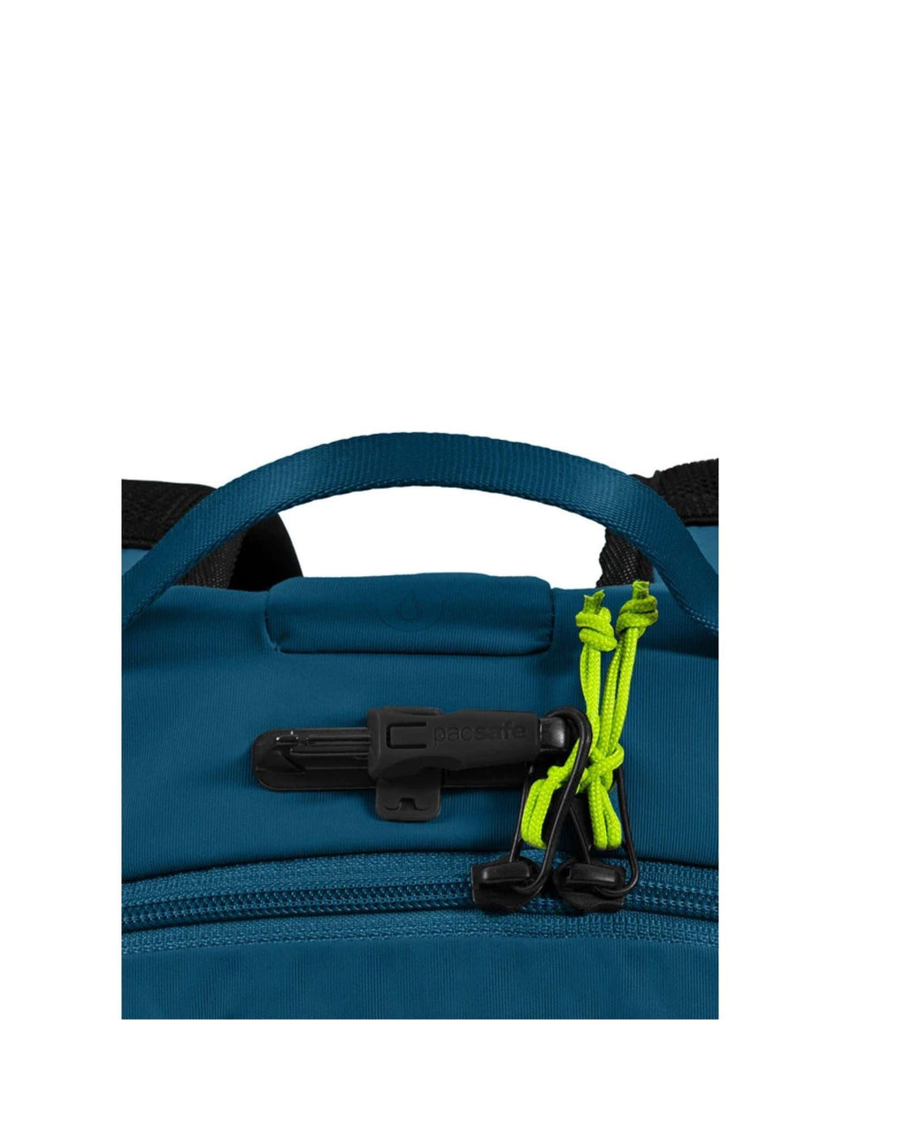 Pacsafe ECO Anti-Theft Backpack - 18L - Tidal Teal Back Image 8