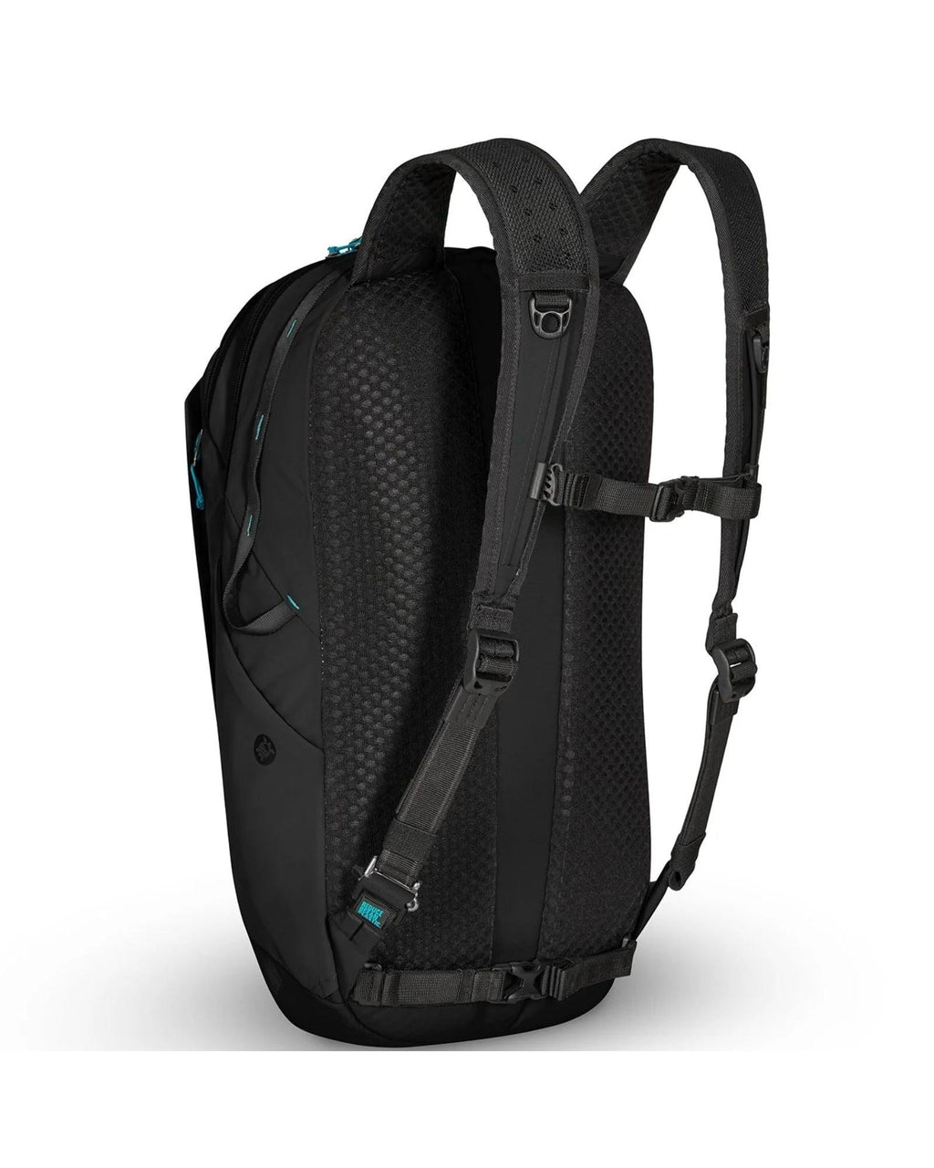 Pacsafe ECO Anti-Theft Backpack - 25L - Black Back Left Image 6