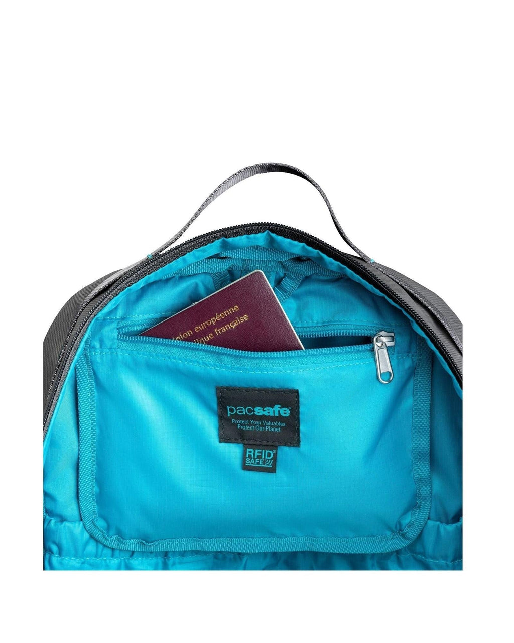 Pacsafe ECO Anti-Theft Backpack - 25L - Black Back Image 9