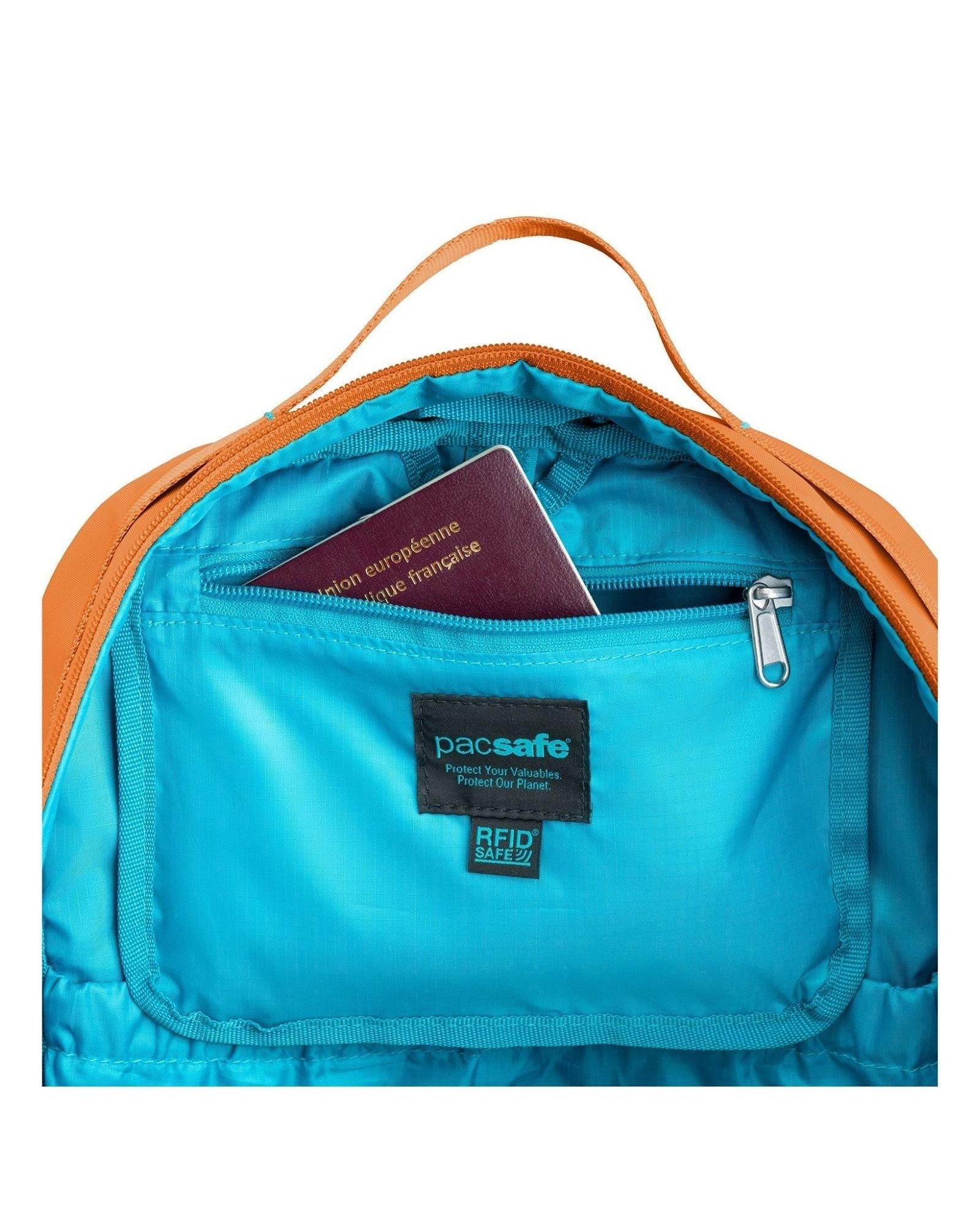 Pacsafe ECO Anti-Theft Backpack - 25L - Canyon Back Image 9