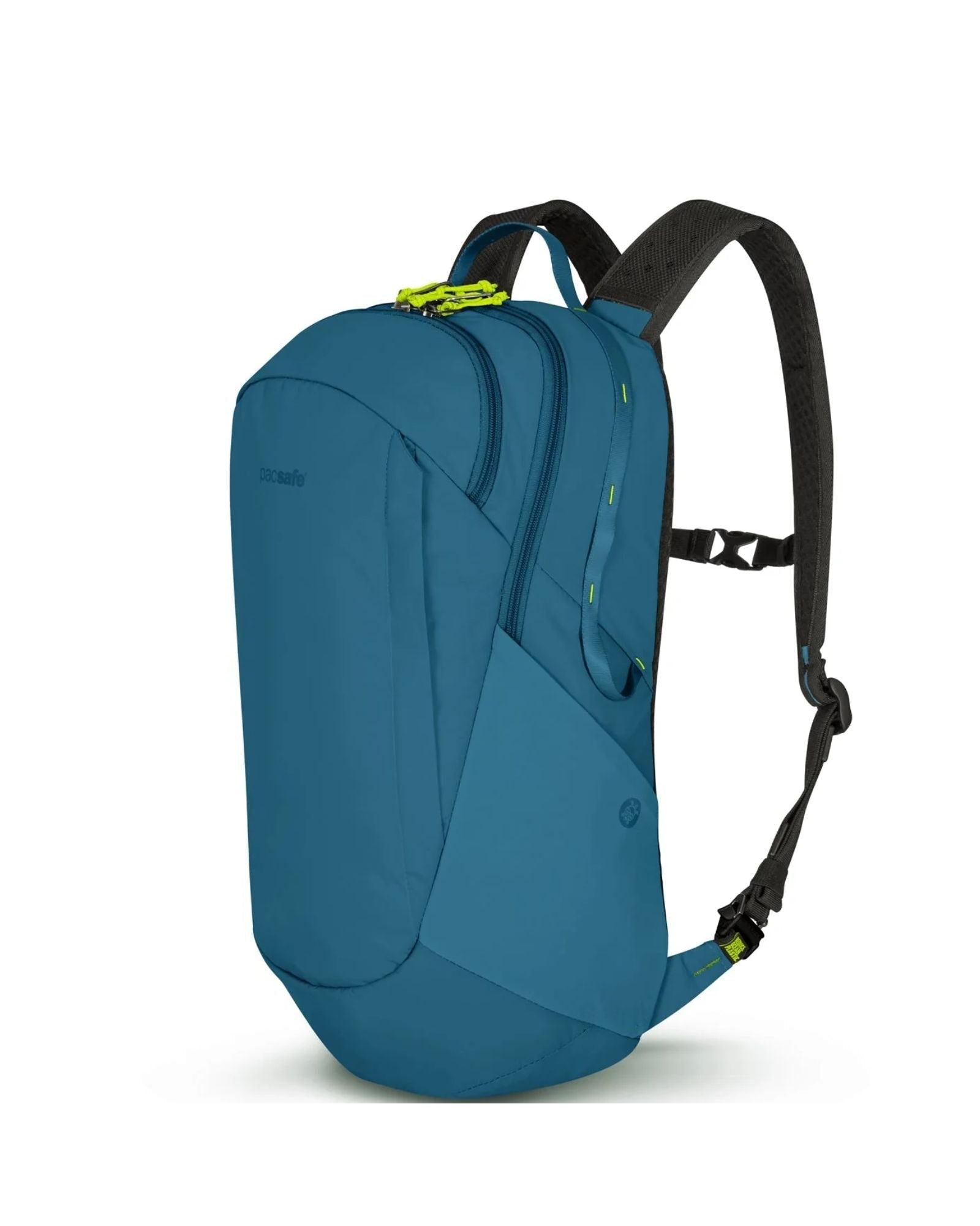 Pacsafe ECO Anti-Theft Backpack - 25L - Tidal Teal Front Left Image 2