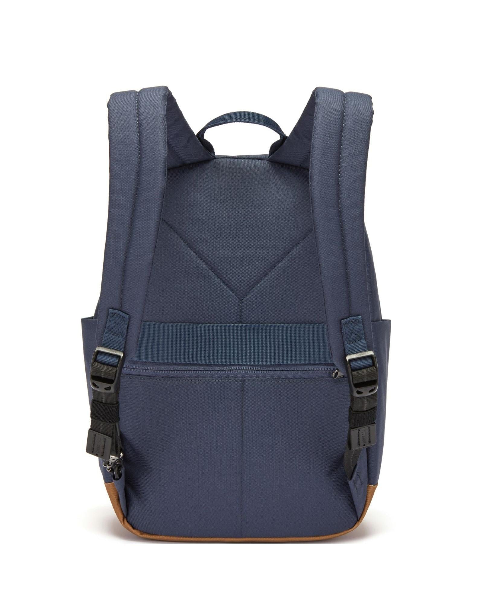 Pacsafe GO Anti-Theft Backpack - 15L - Coastal Blue Back Image 3
