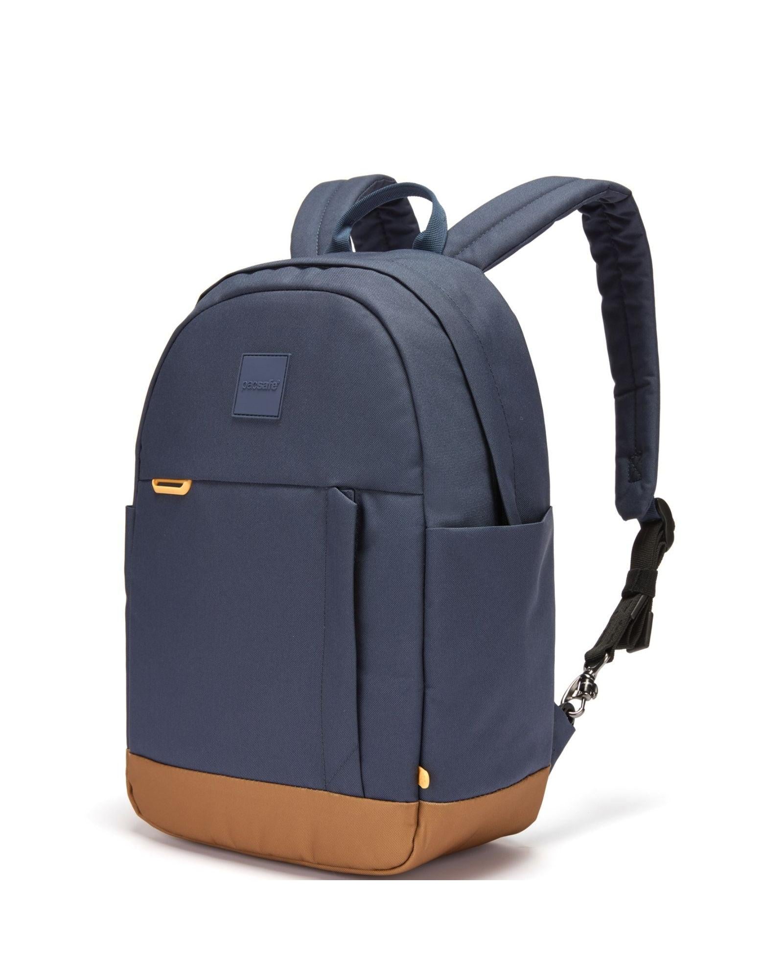 Pacsafe GO Anti-Theft Backpack - 15L - Coastal Blue Front Left Image 2