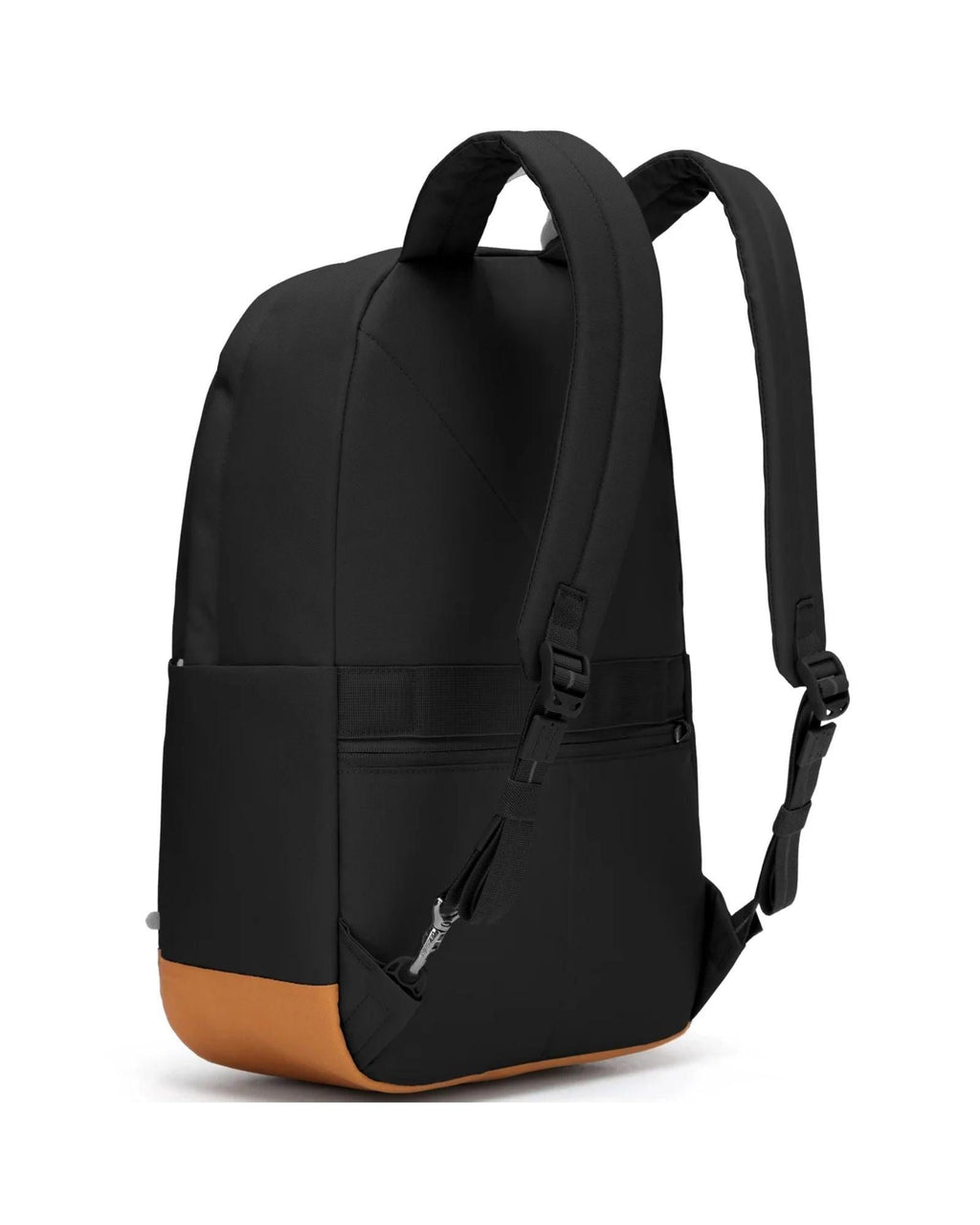 Pacsafe GO Anti-Theft Backpack - 25L - Jet Black Back Left Image 5