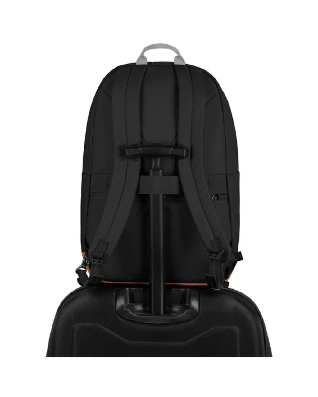 Pacsafe GO Anti-Theft Backpack - 25L - Jet Black Back Image 6