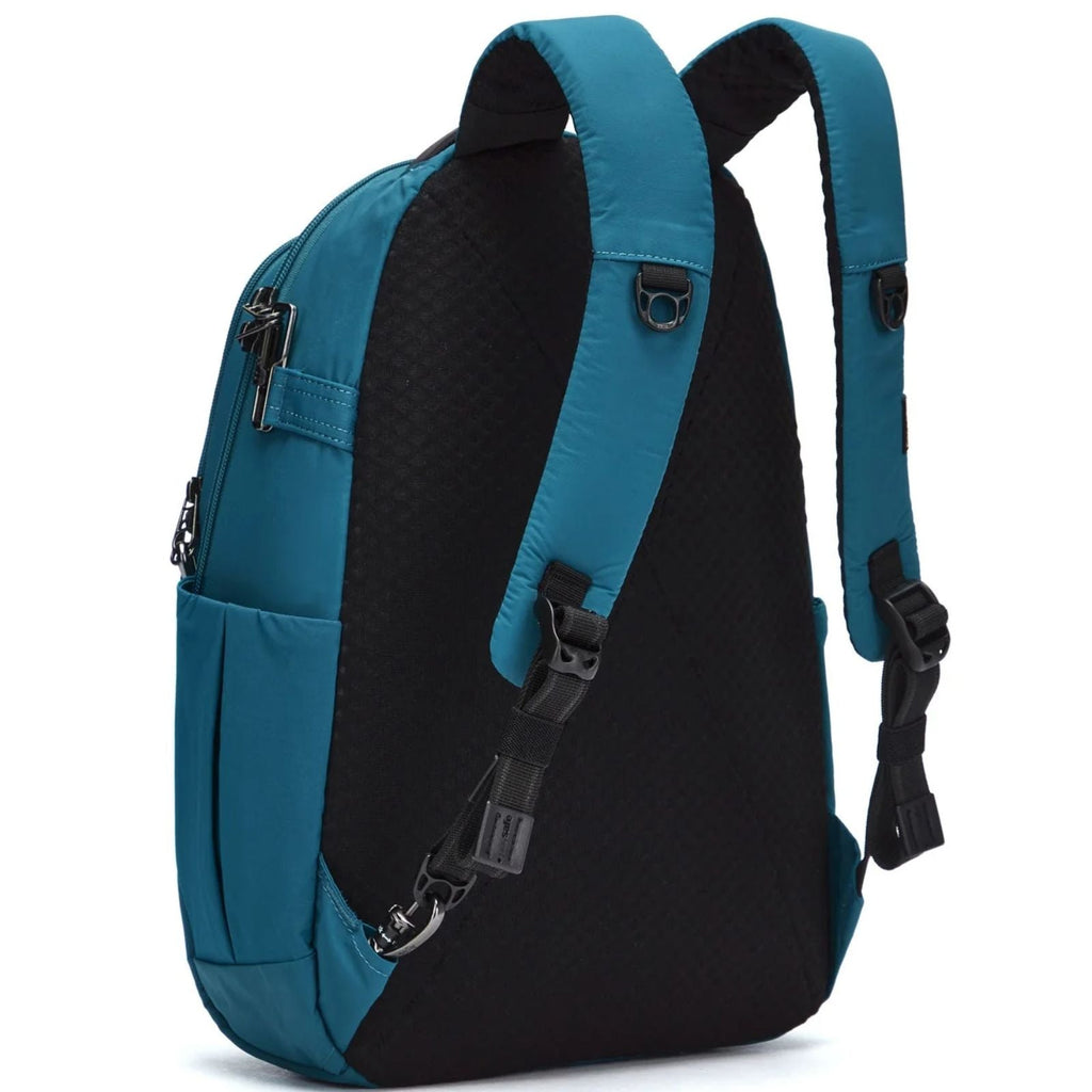 Pacsafe Metrosafe LS350 Anti-Theft ECONYL Backpack - 15L - Tidal Teal