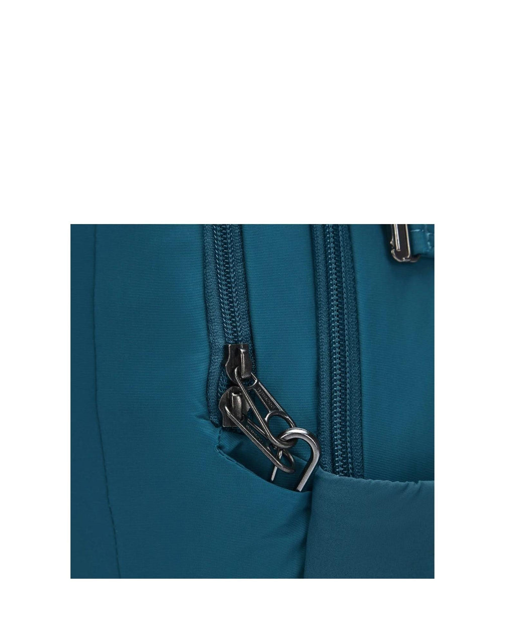Pacsafe Metrosafe LS350 Anti-Theft ECONYL Backpack - 15L - Tidal Teal Back Image 7