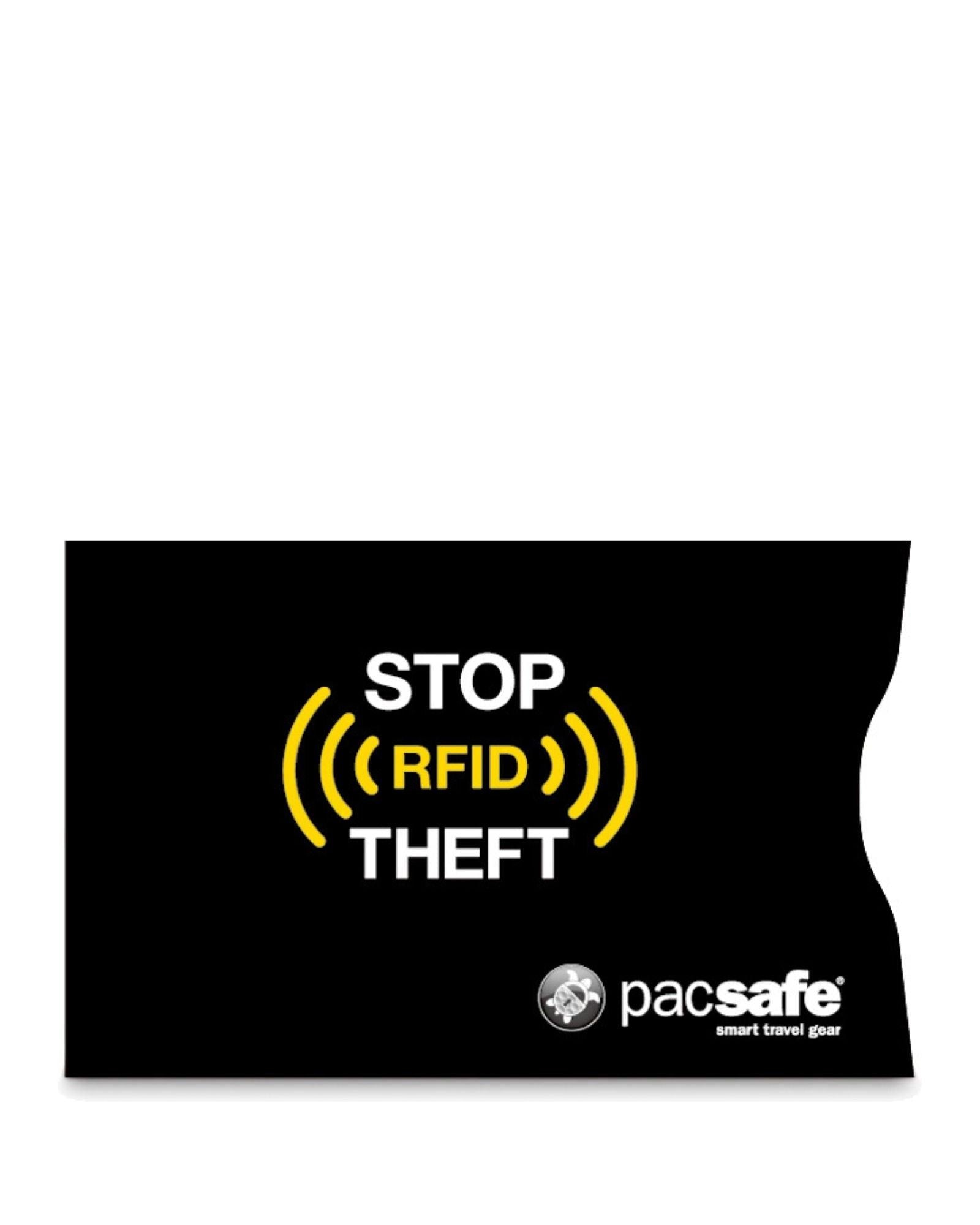 Pacsafe RFID Credit Card Sleeves - 2-Pack - Black Image 2