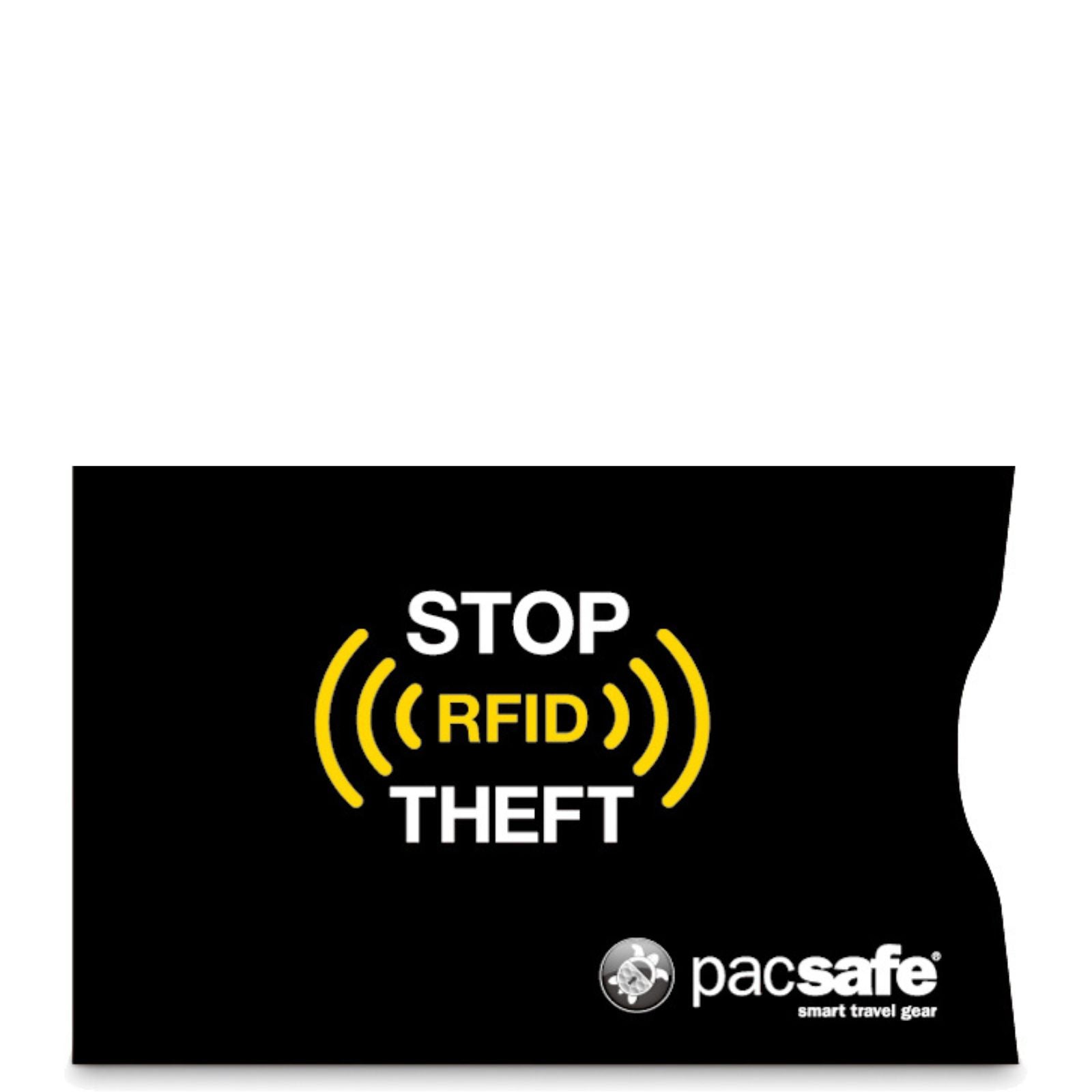 Pacsafe RFID Credit Card Sleeves - 2-Pack - Black