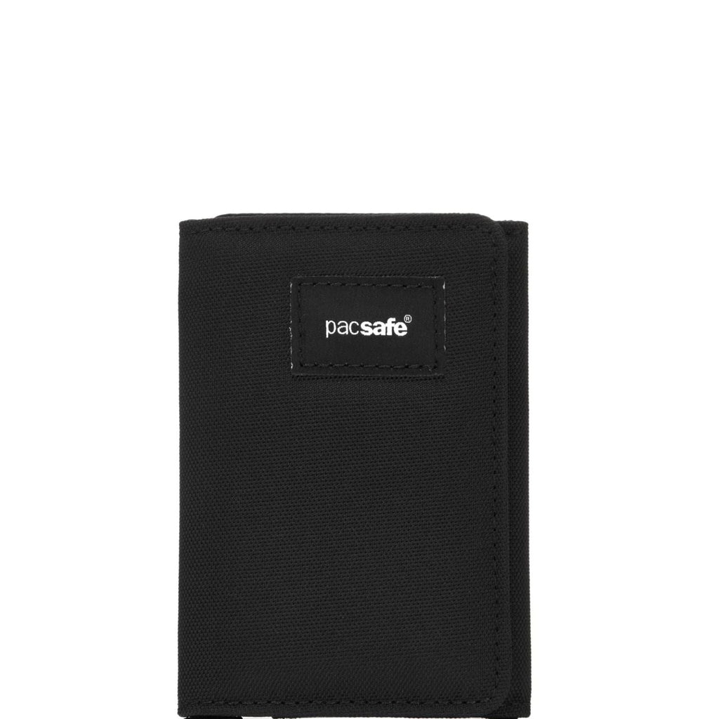 Pacsafe RFIDsafe Men's Trifold Wallet S25 - Jet Black