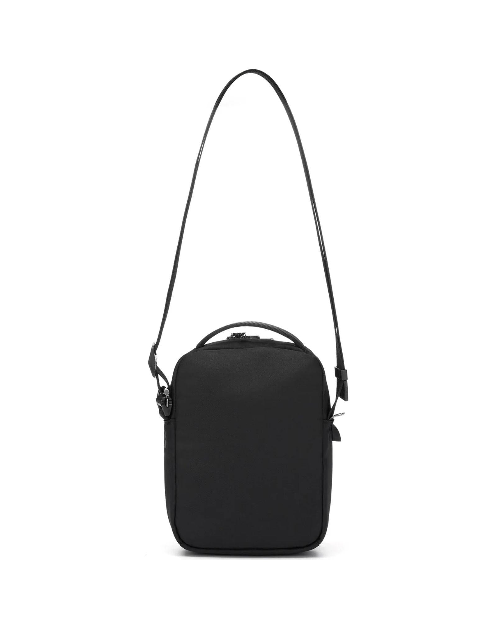 Pacsafe V Companion Anti-Theft Crossbody Bag - Jet Black Back Image 5