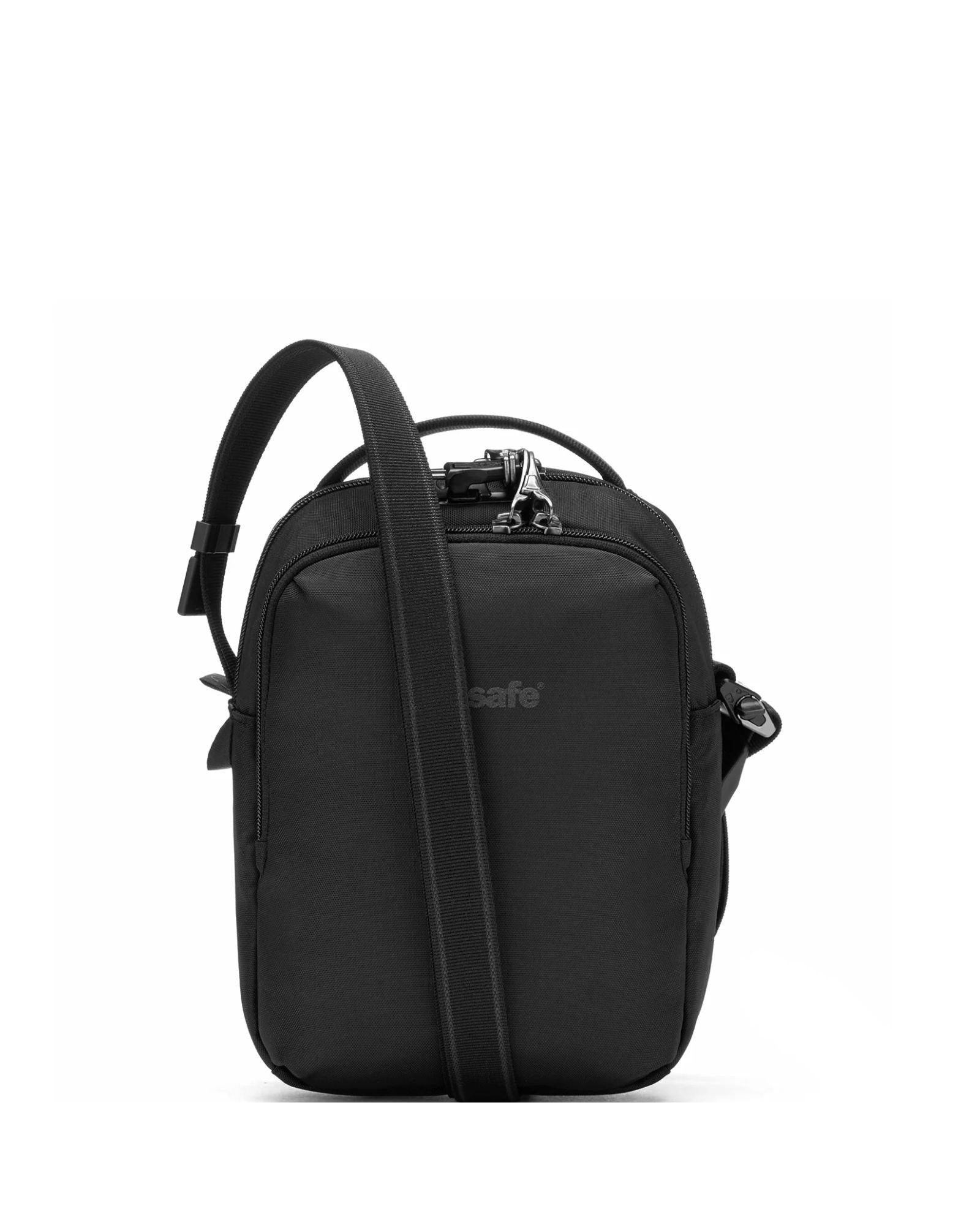 Pacsafe V Companion Anti-Theft Crossbody Bag - Jet Black Front Image 1