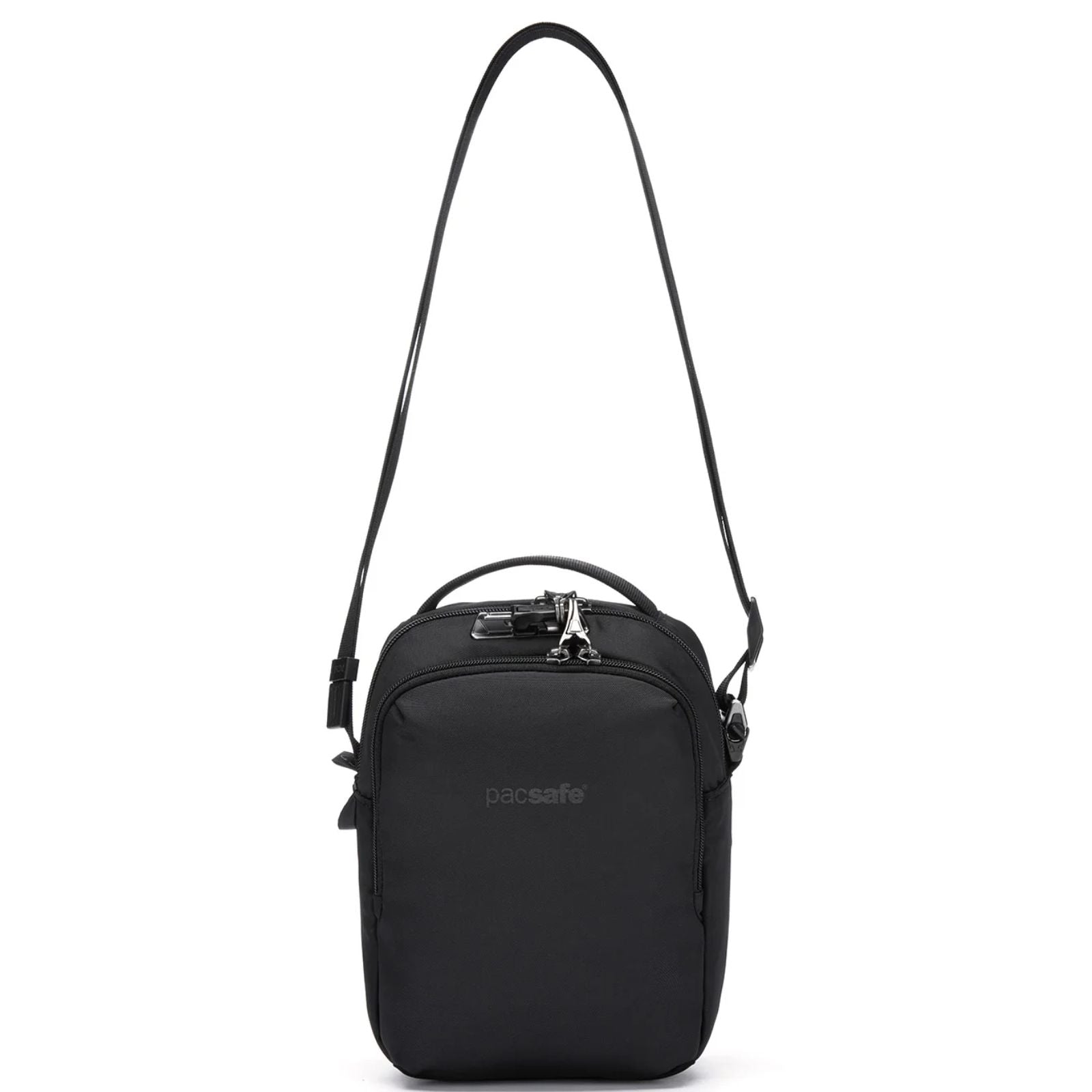 Pacsafe V Companion Anti-Theft Crossbody Bag - Jet Black