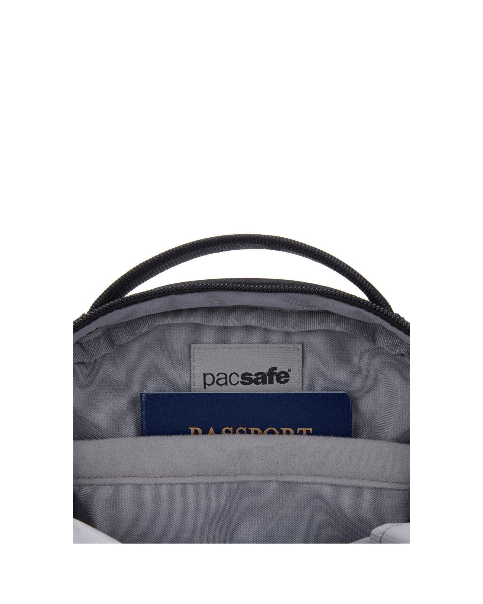 Pacsafe V Companion Anti-Theft Crossbody Bag - Jet Black Image 7